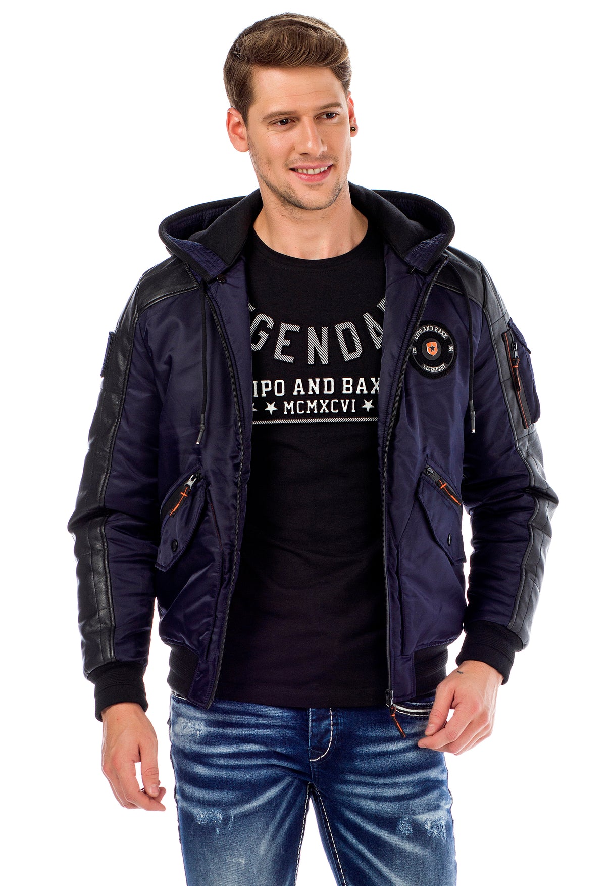 CM134 kurtka męska zimowa bomberka