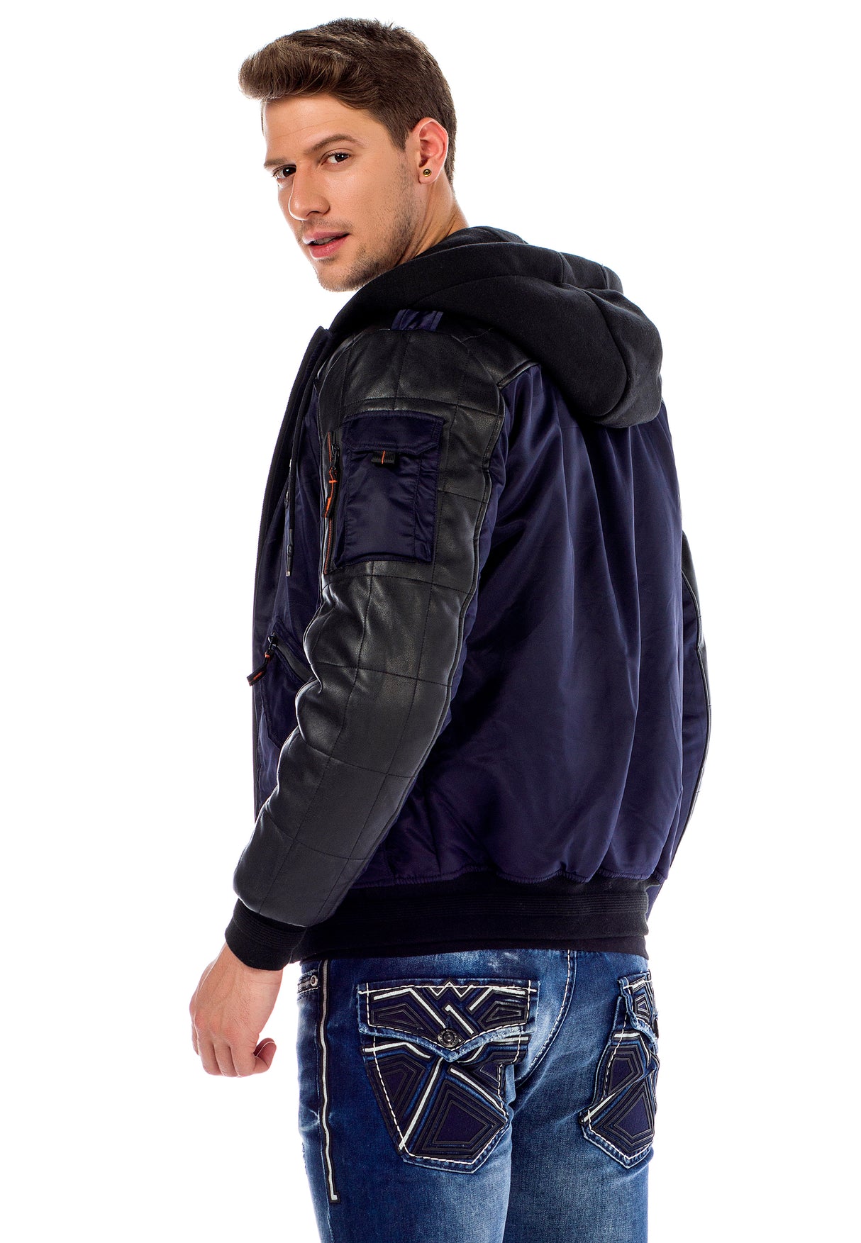 CM134 kurtka męska zimowa bomberka