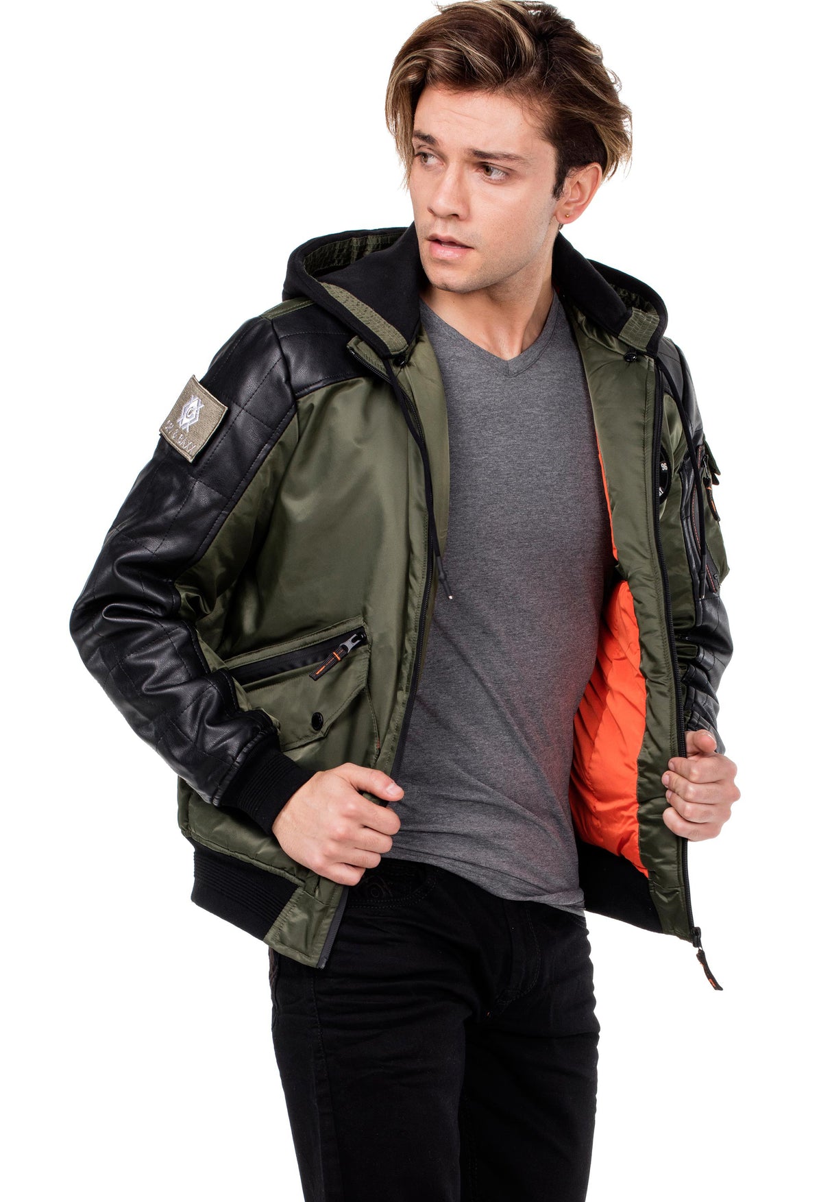 CM134 kurtka męska zimowa bomberka