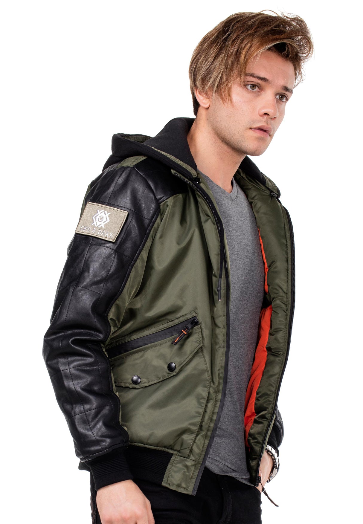 CM134 kurtka męska zimowa bomberka