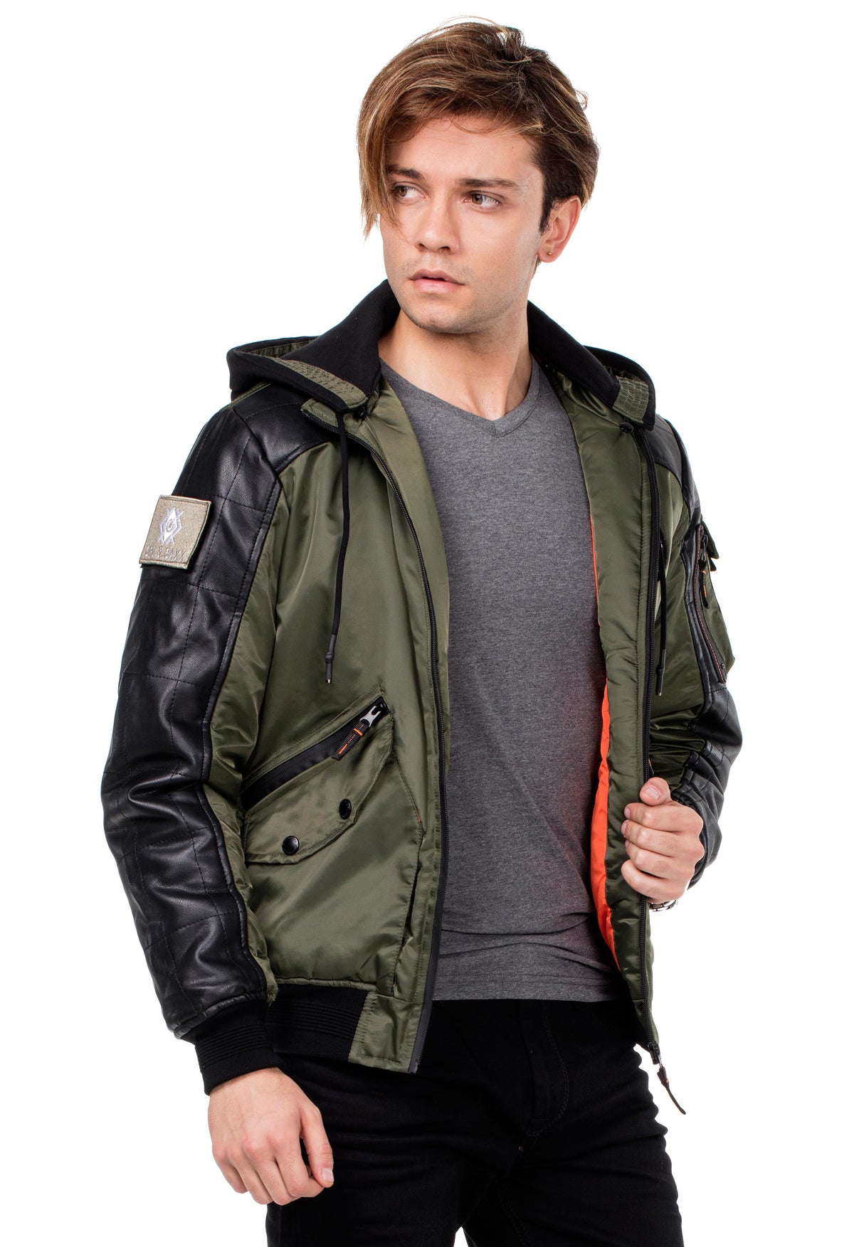 CM134 kurtka męska zimowa bomberka