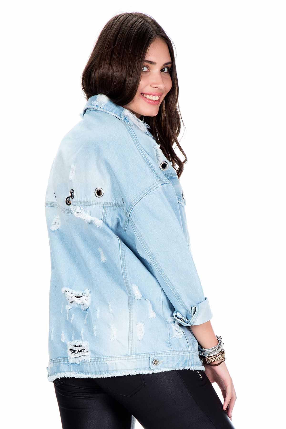 WJ153 kurtka damska postarzana