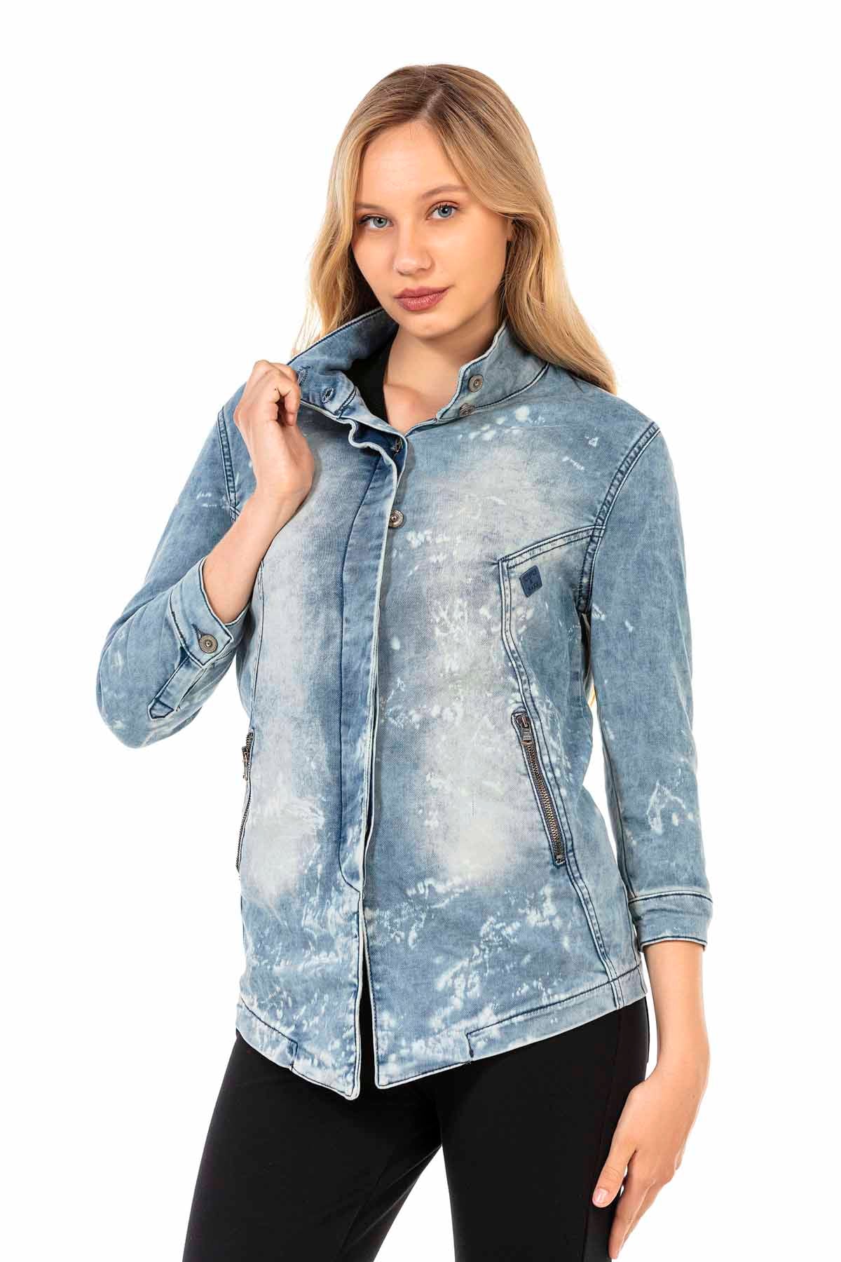 WJ116 bluza damska jeansowa