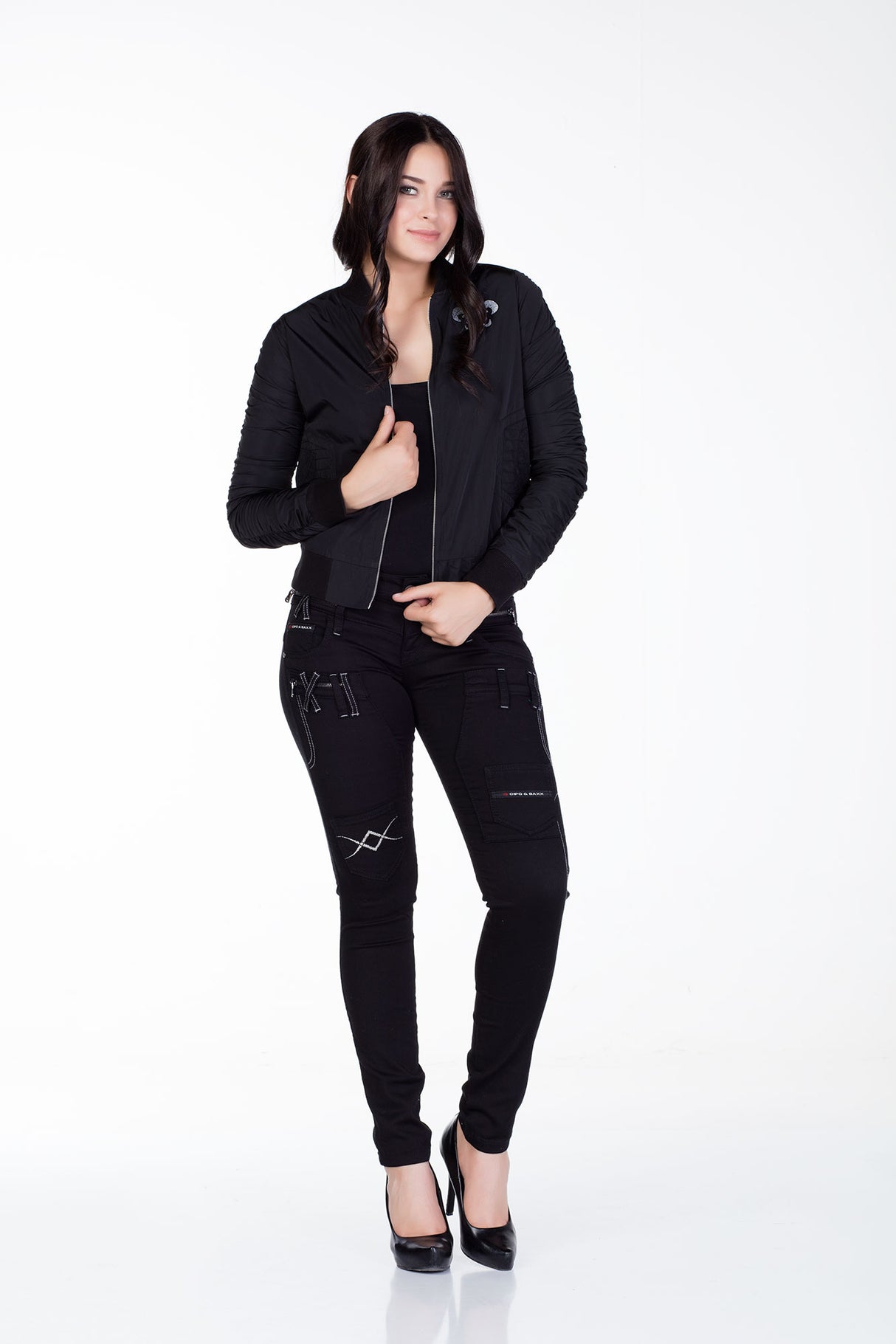 WJ123 kurtka damska bomberka