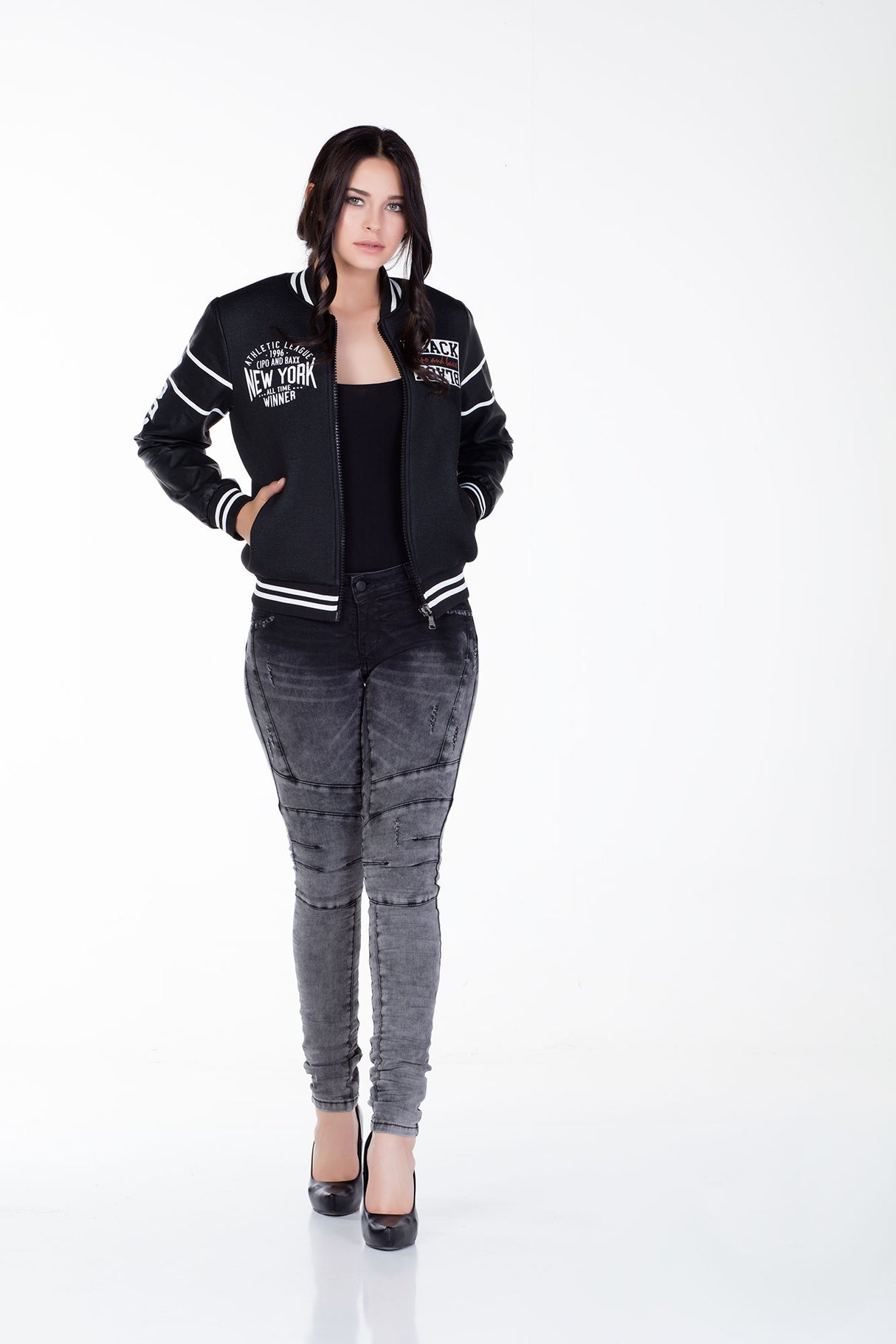 WJ121 kurtka damska bomberka