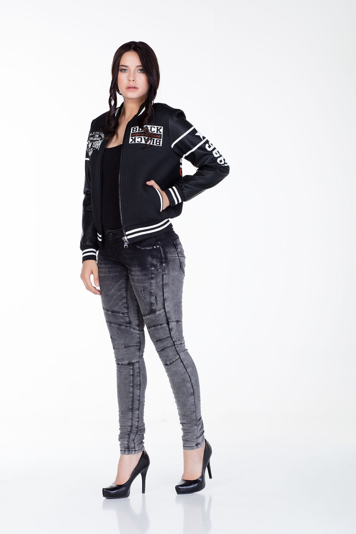 WJ121 kurtka damska bomberka