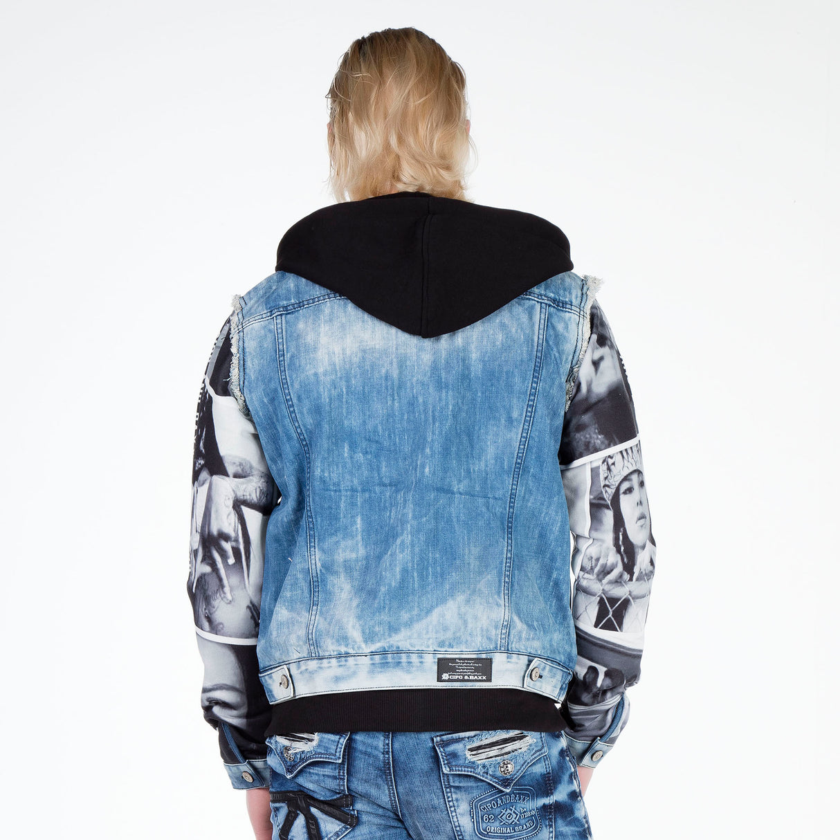 CJ124 kurtka jeansowa męska