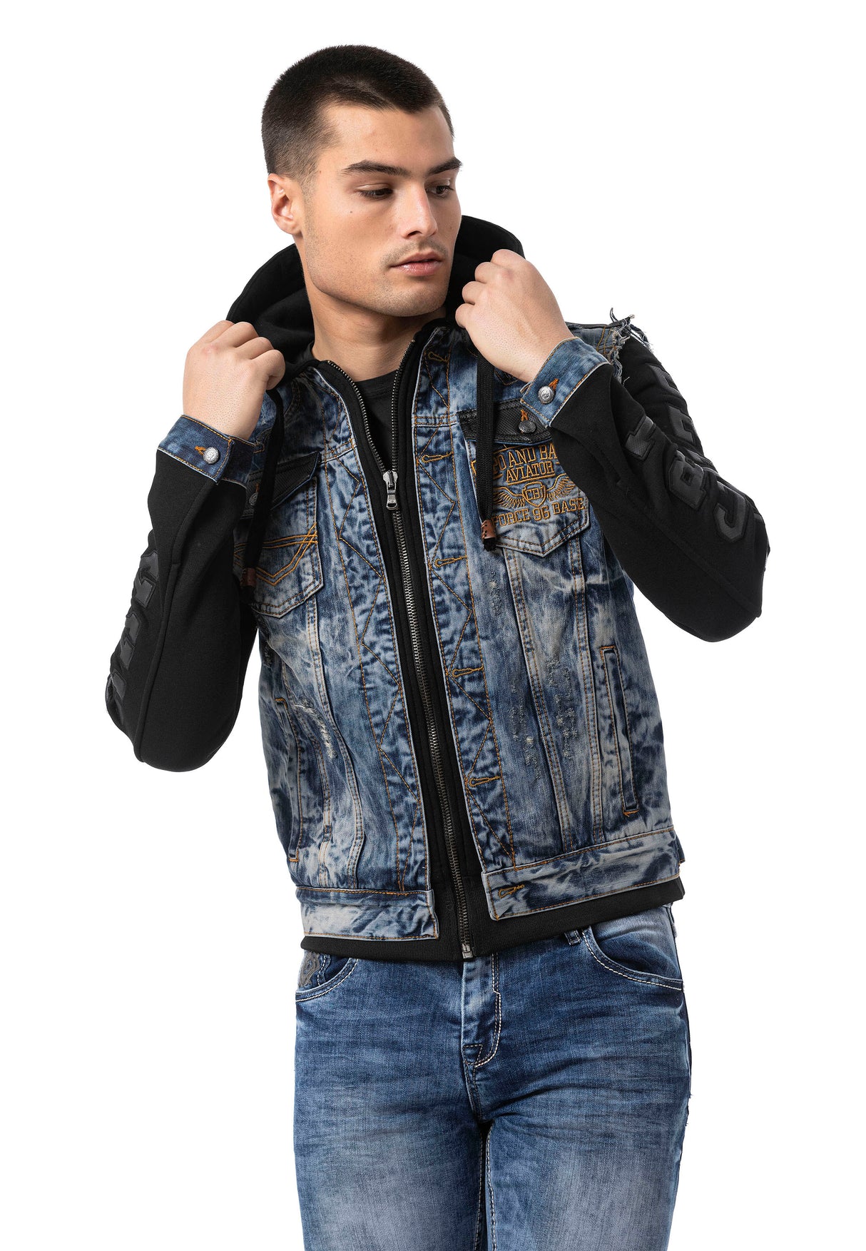 CJ309 VESTE EN JEANS