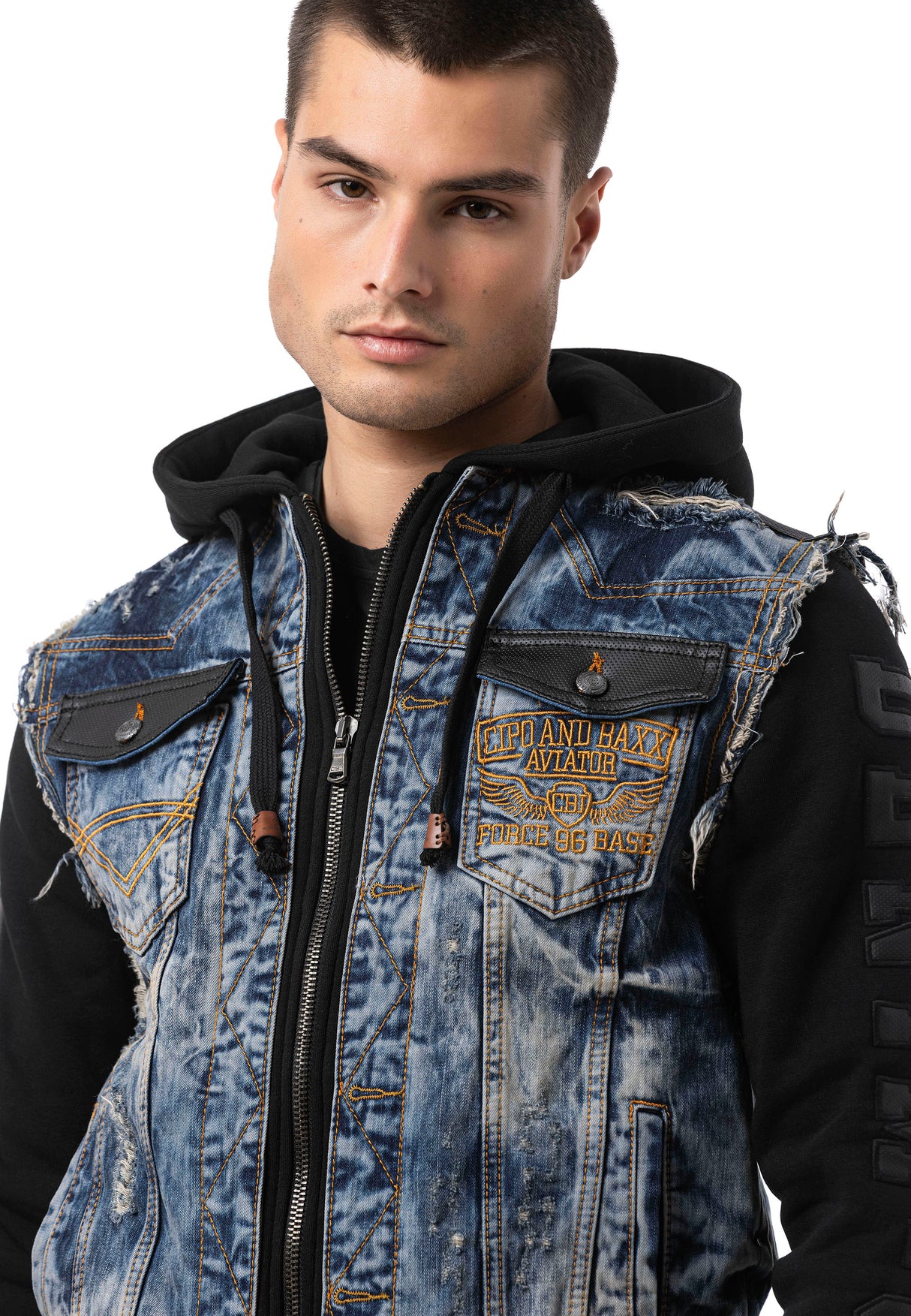CJ309 VESTE EN JEANS