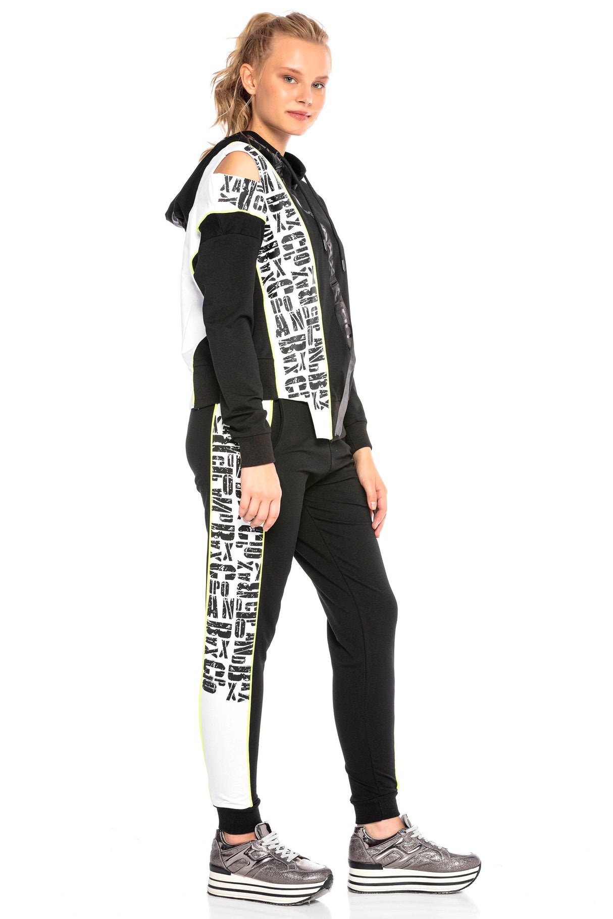 WR129 spodnie dresowe damskie