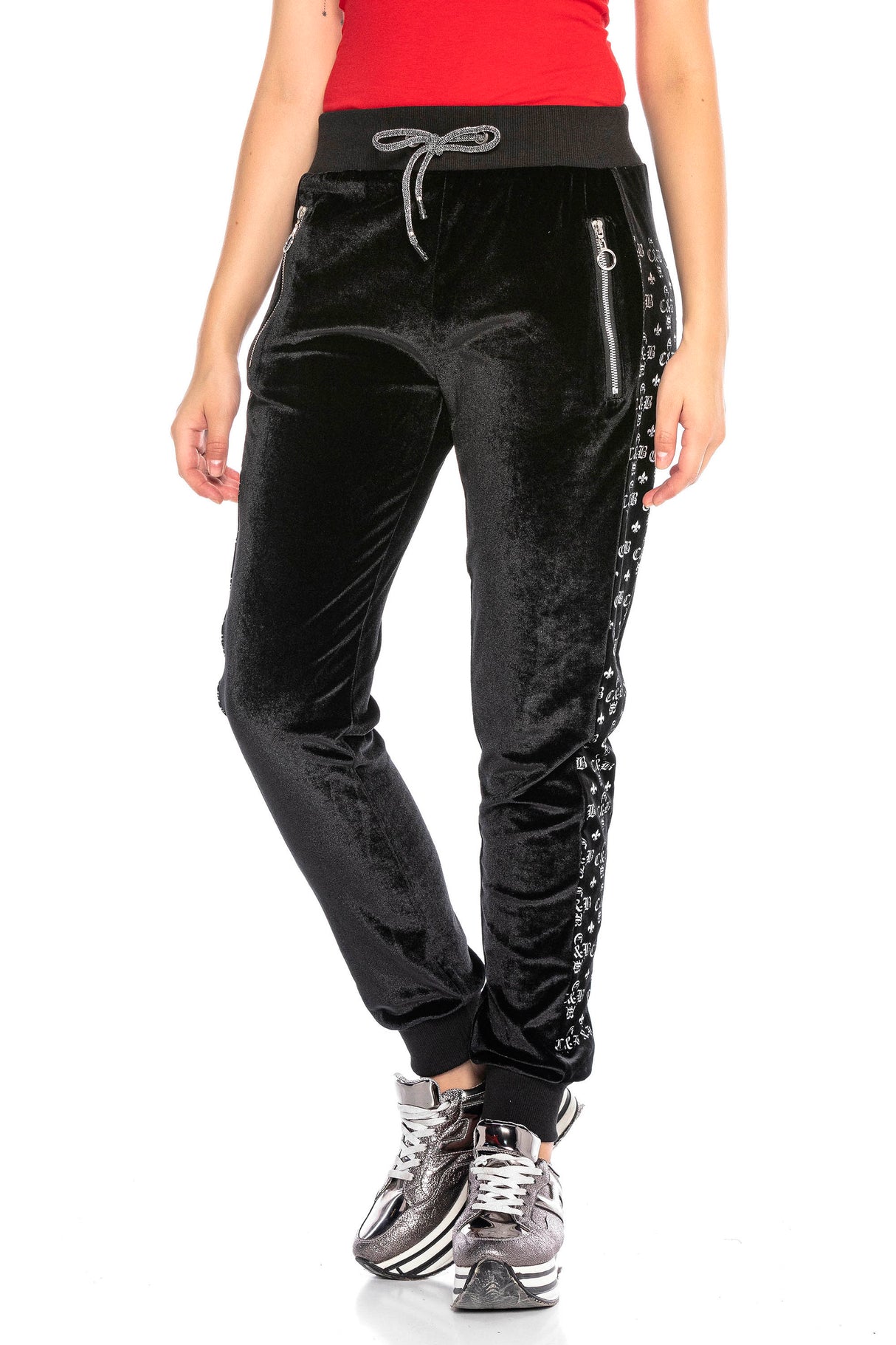 WR126 spodnie dresowe damskie