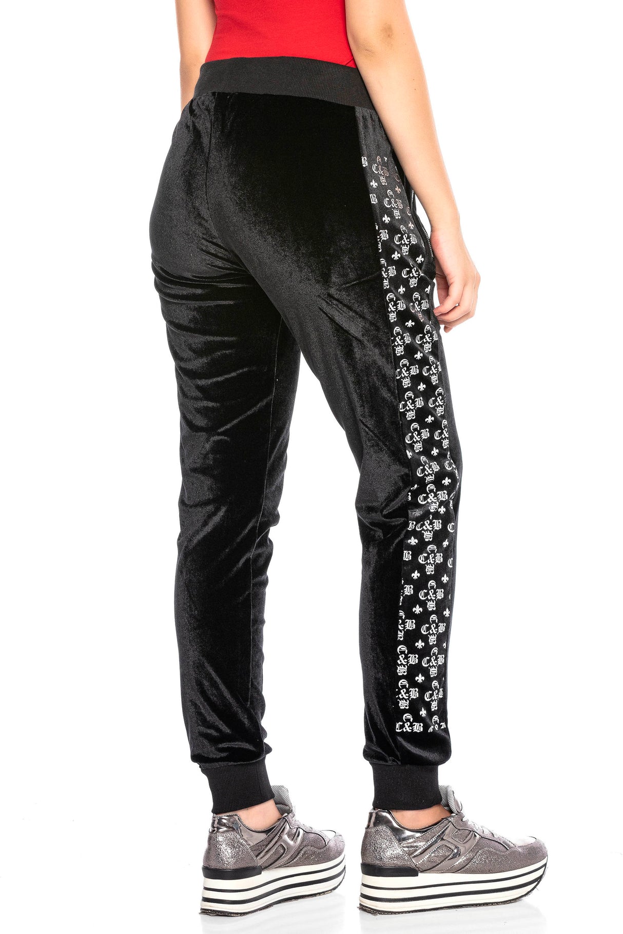 WR126 spodnie dresowe damskie