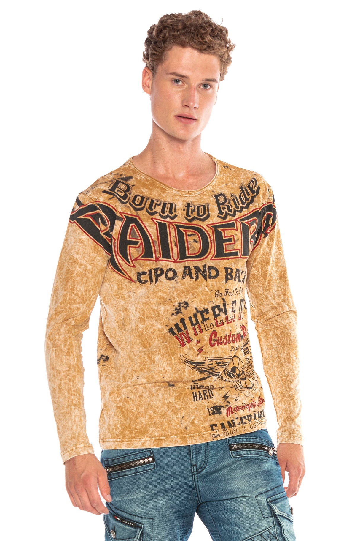 CL400 MAGLIA A MANICHE LUNGHE PER UOMO