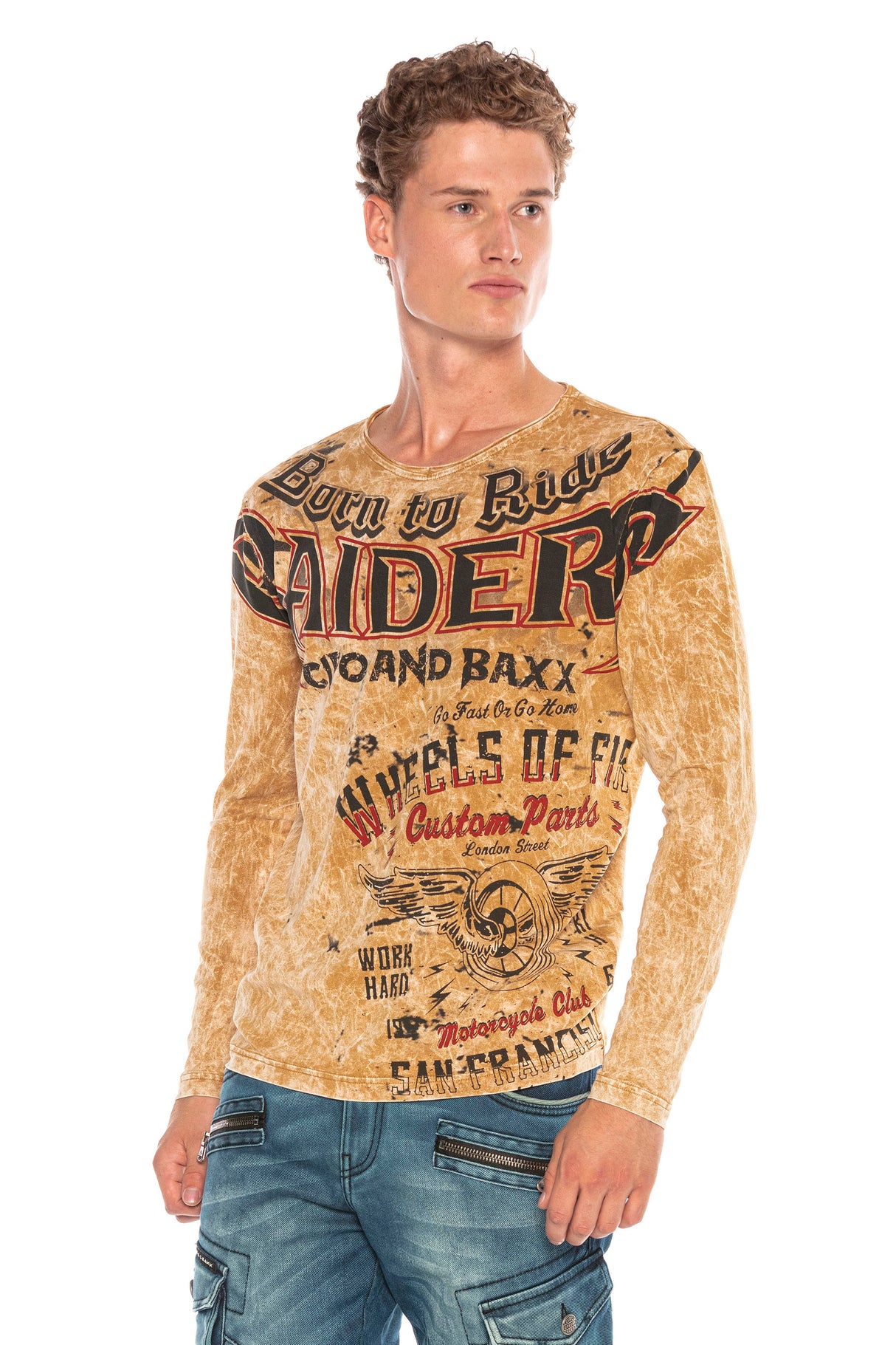 CL400 MAGLIA A MANICHE LUNGHE PER UOMO