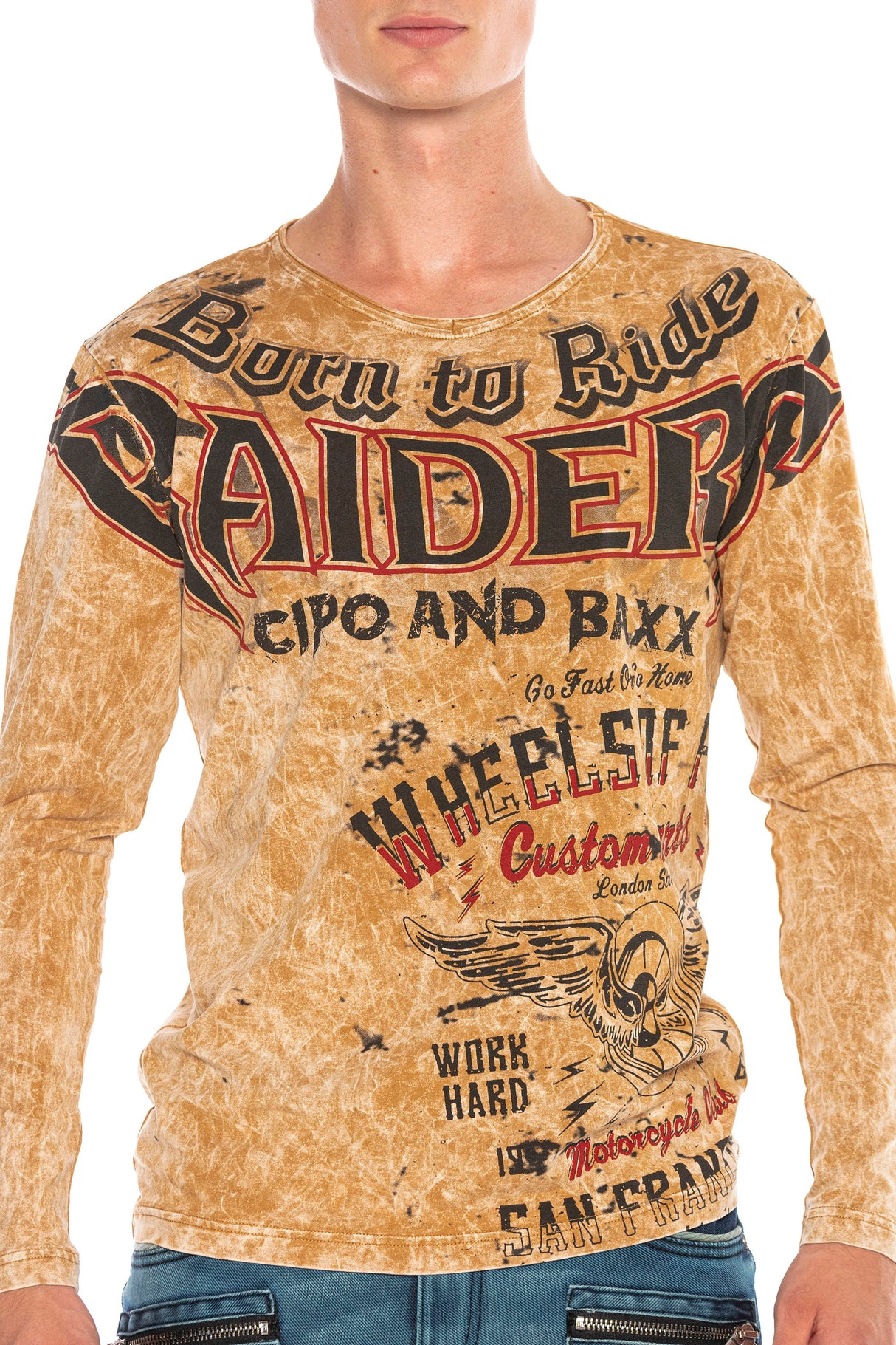 CL400 MAGLIA A MANICHE LUNGHE PER UOMO