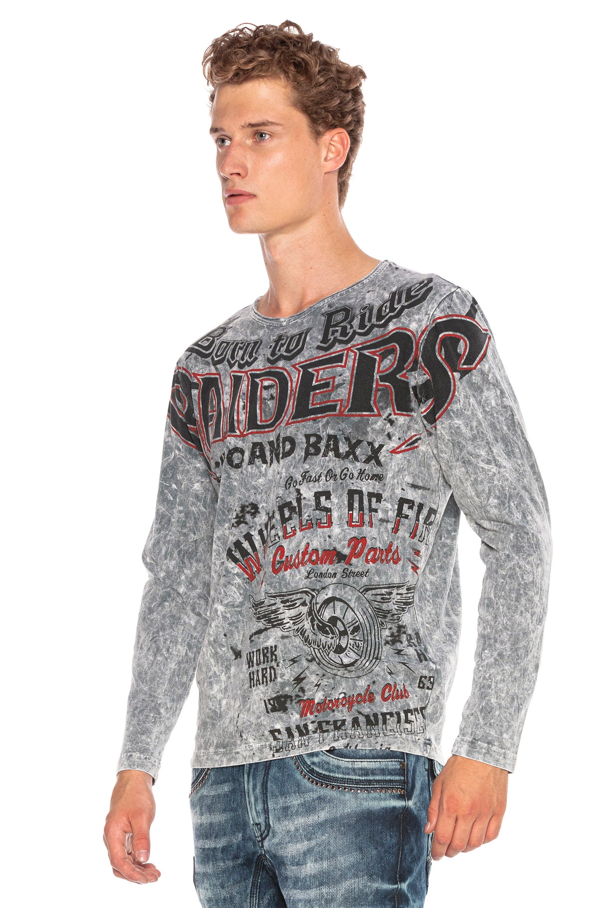 CL400 MAGLIA A MANICHE LUNGHE PER UOMO