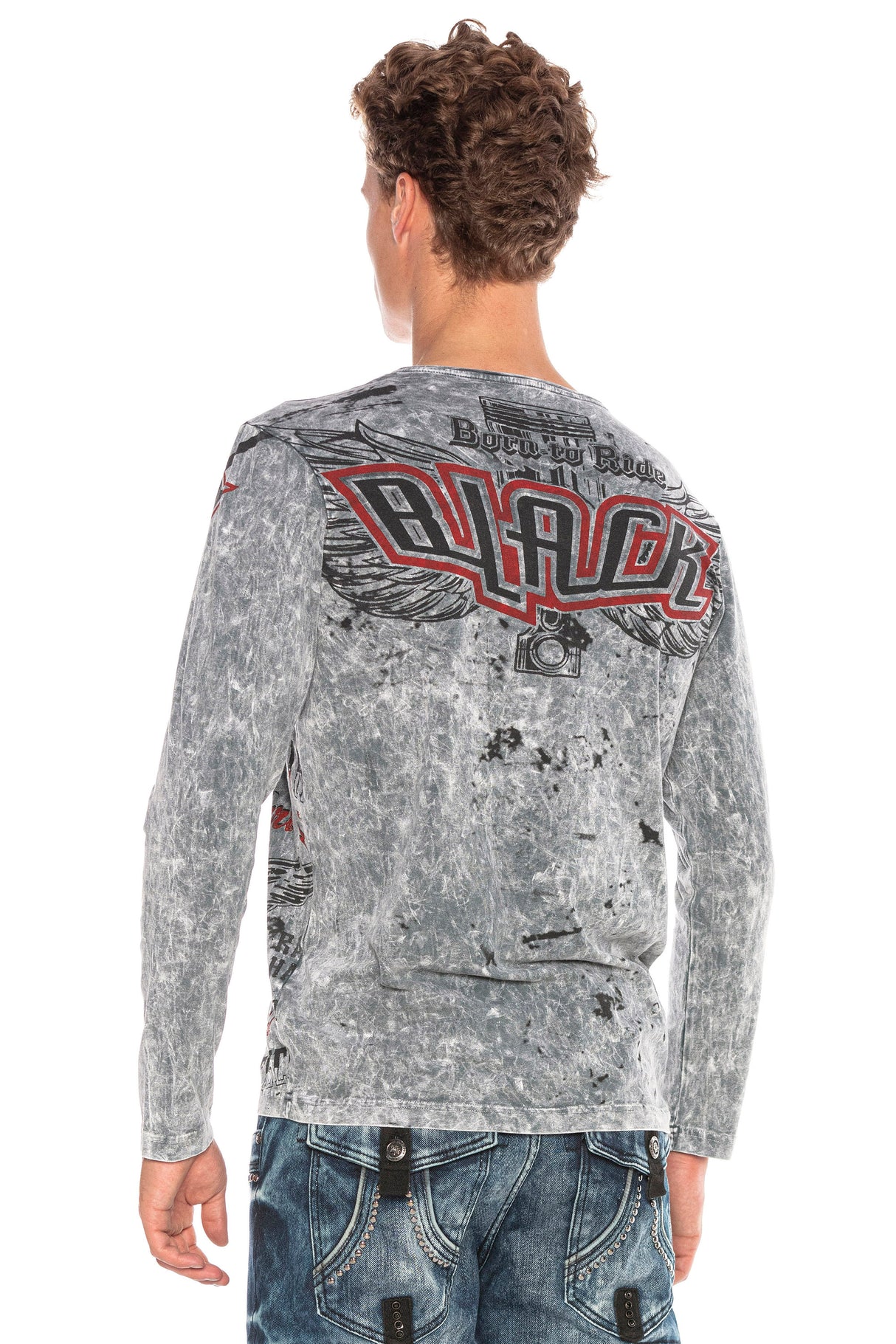 CL400 MAGLIA A MANICHE LUNGHE PER UOMO