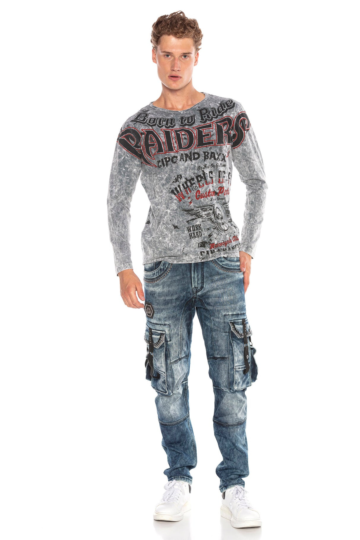 CL400 MAGLIA A MANICHE LUNGHE PER UOMO