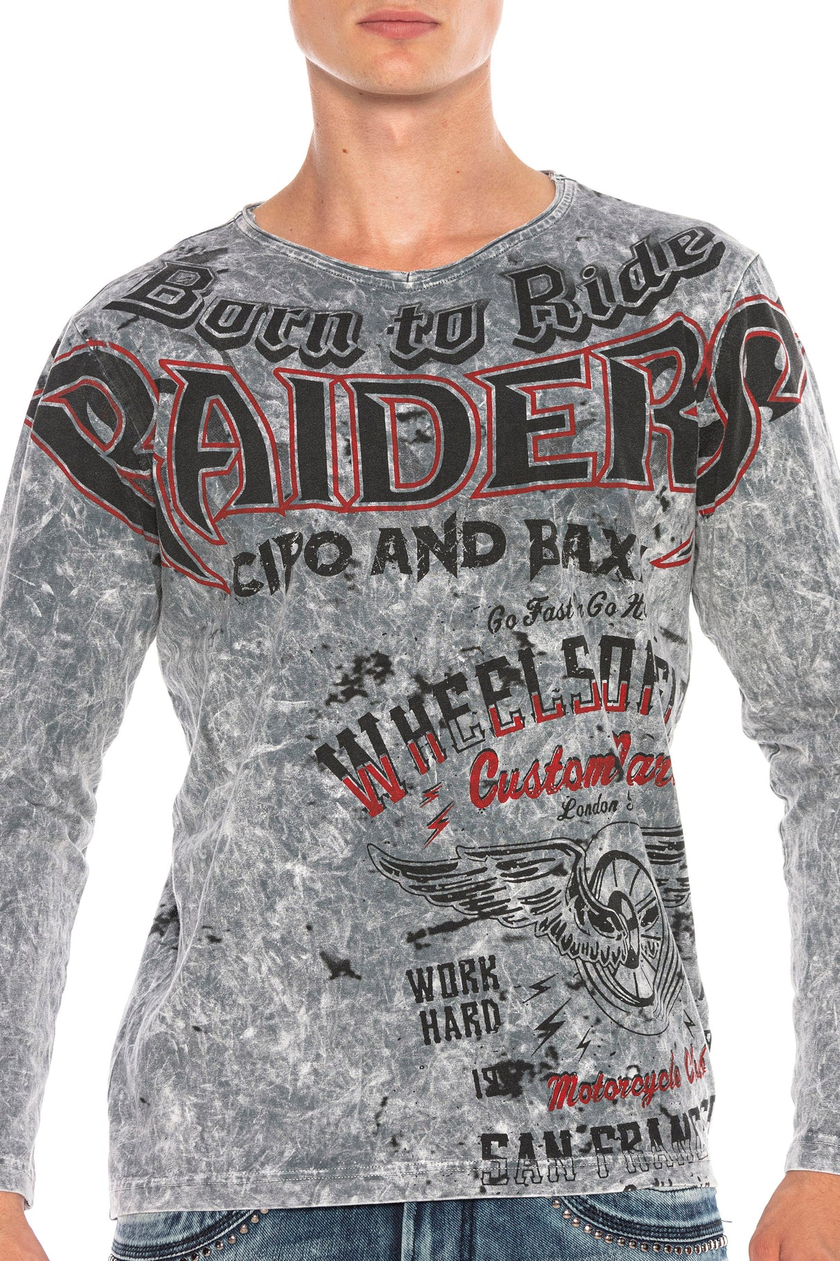 CL400 MAGLIA A MANICHE LUNGHE PER UOMO