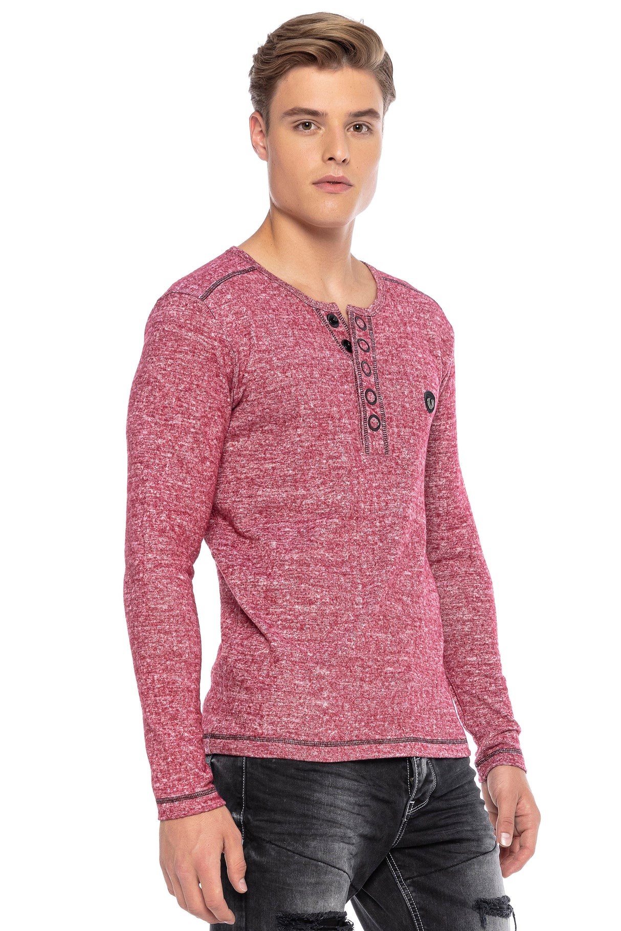 CL423 T-SHIRT À MANCHES LONGUES POUR HOMMES