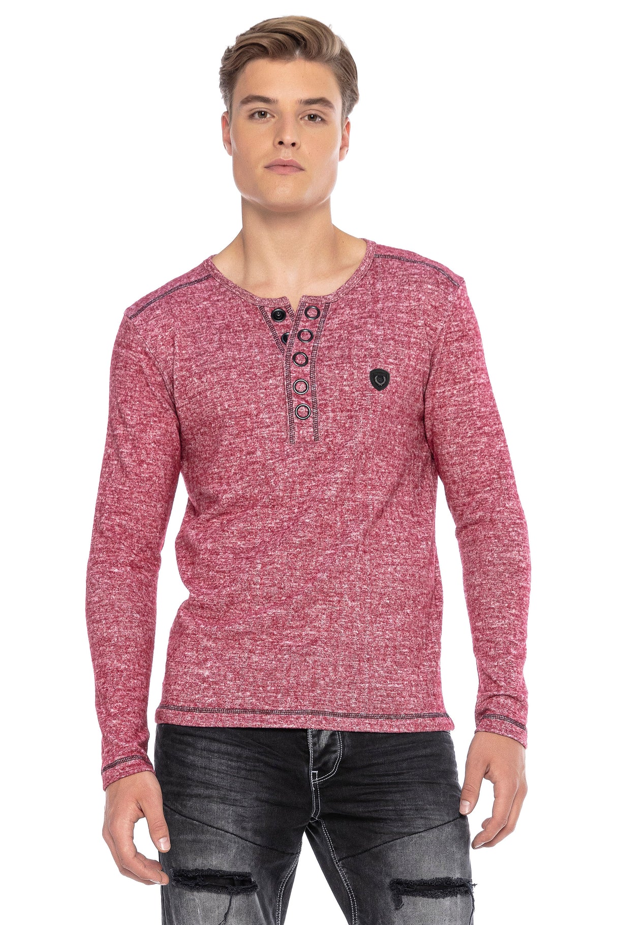 CL423 T-SHIRT À MANCHES LONGUES POUR HOMMES