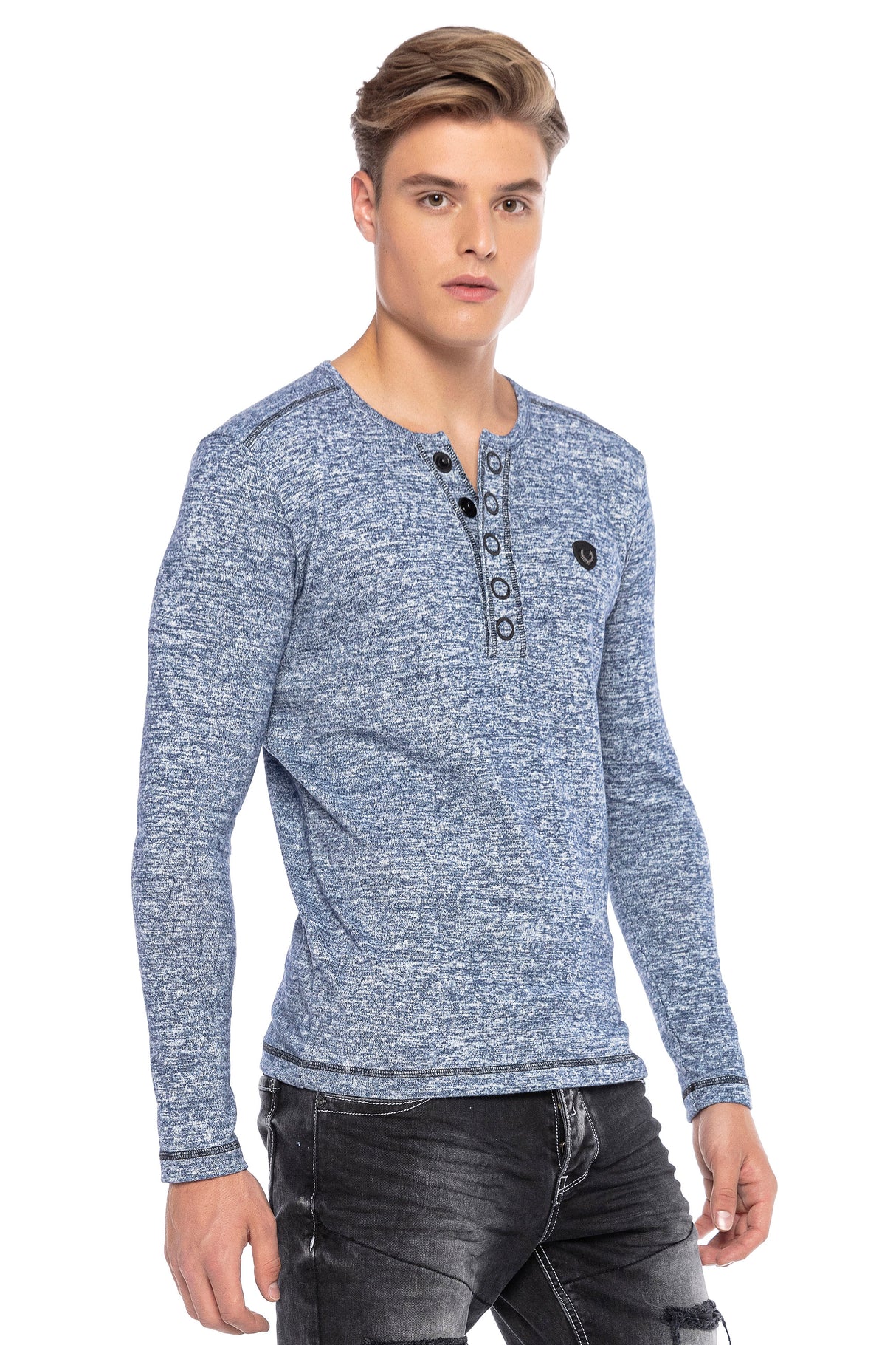 CL423 T-SHIRT À MANCHES LONGUES POUR HOMMES