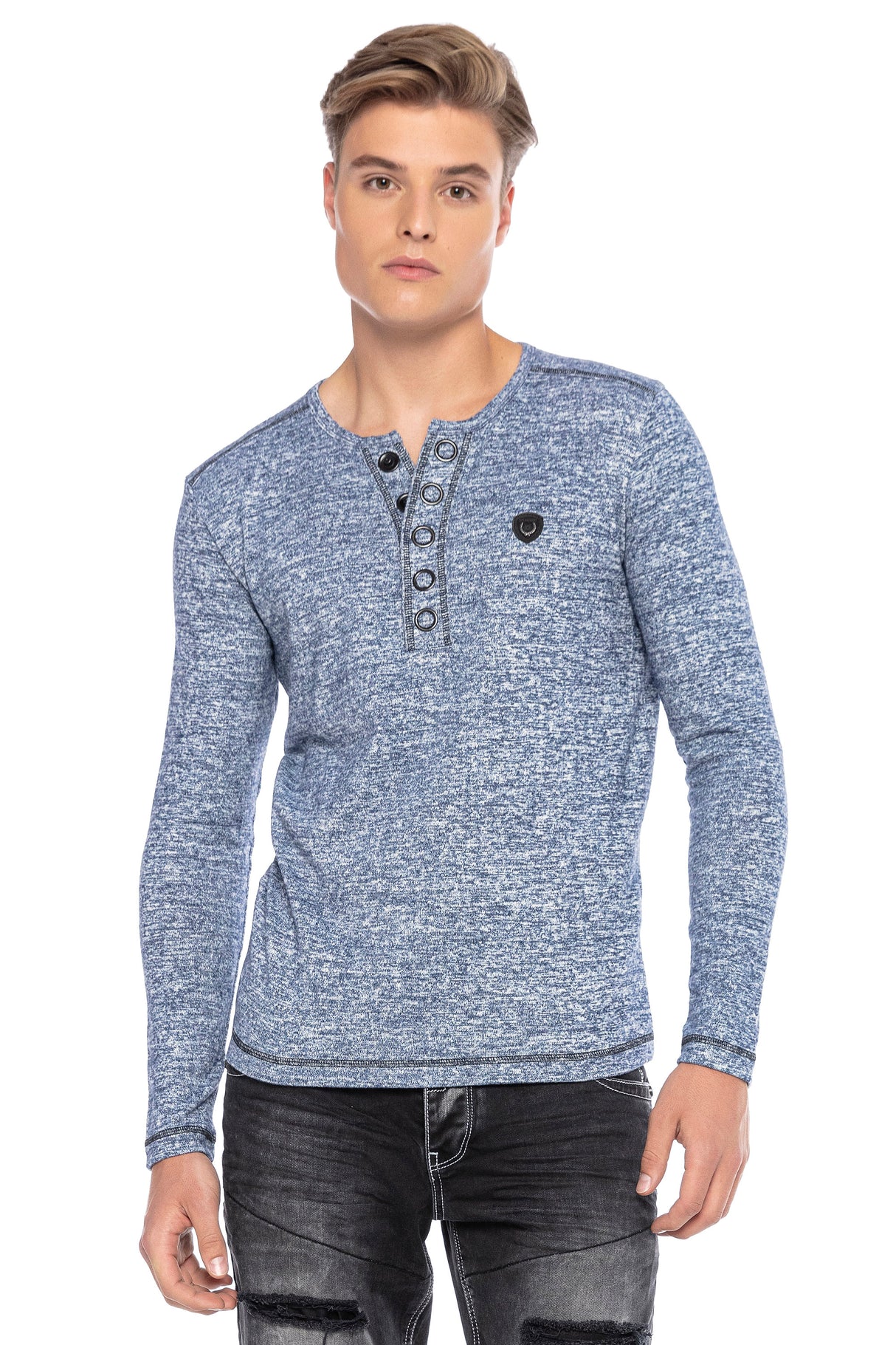 CL423 T-SHIRT À MANCHES LONGUES POUR HOMMES