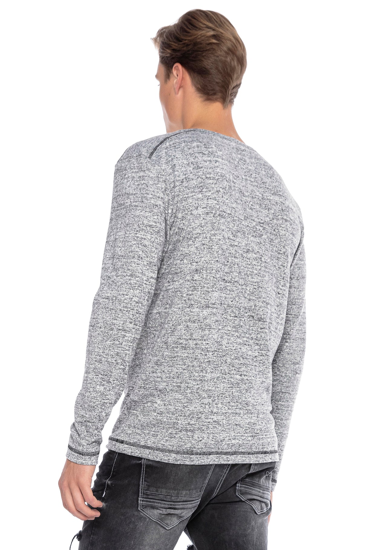 CL423 T-SHIRT À MANCHES LONGUES POUR HOMMES