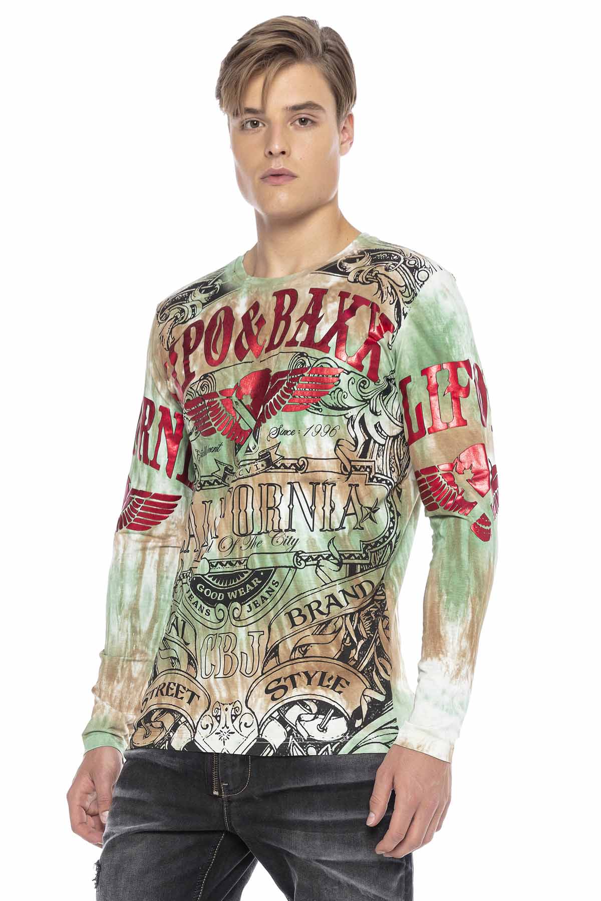 CL401 HERREN LONG SLEEVE T-SHIRT