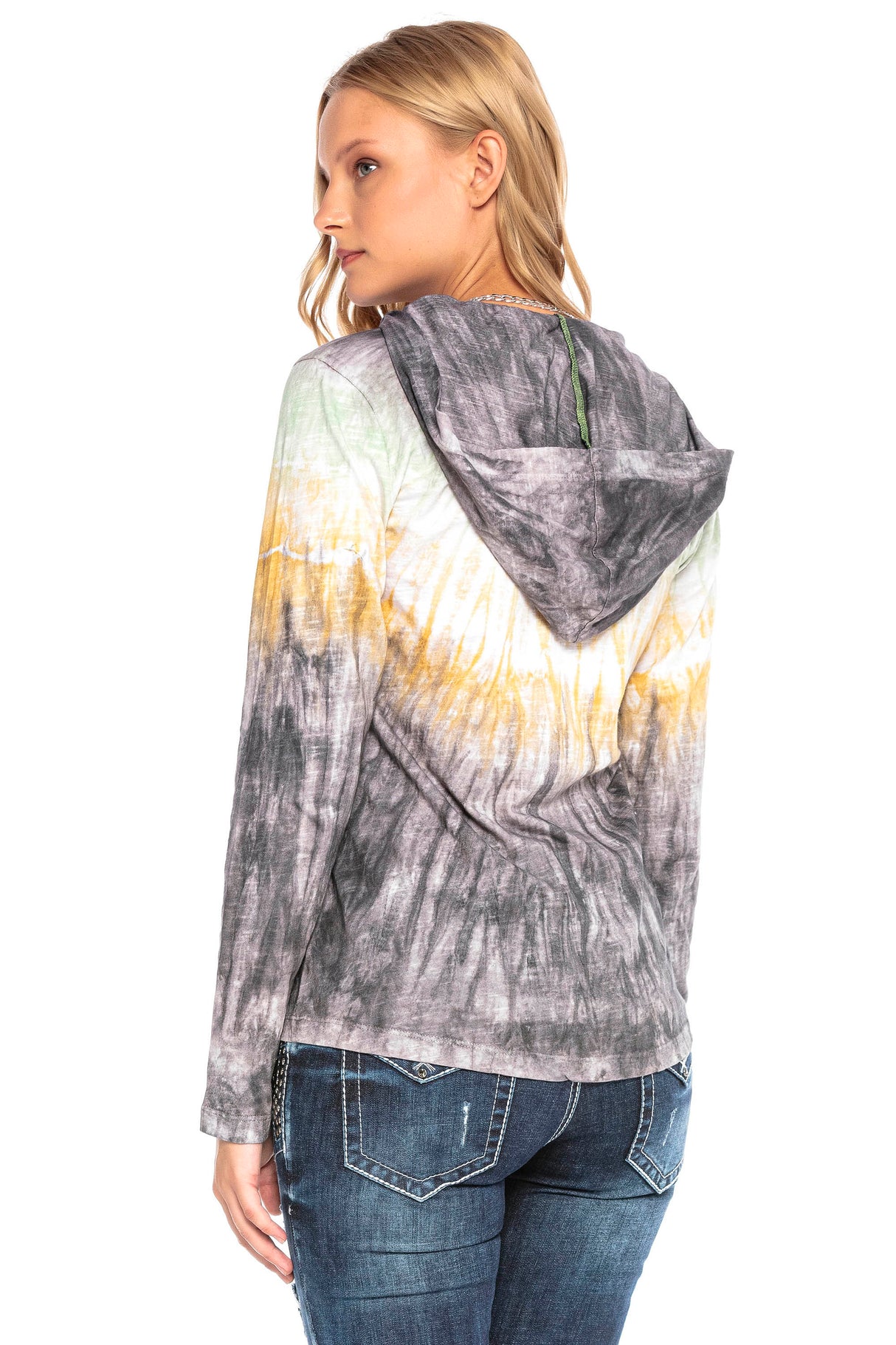 WL237 damska bluzka batikowa