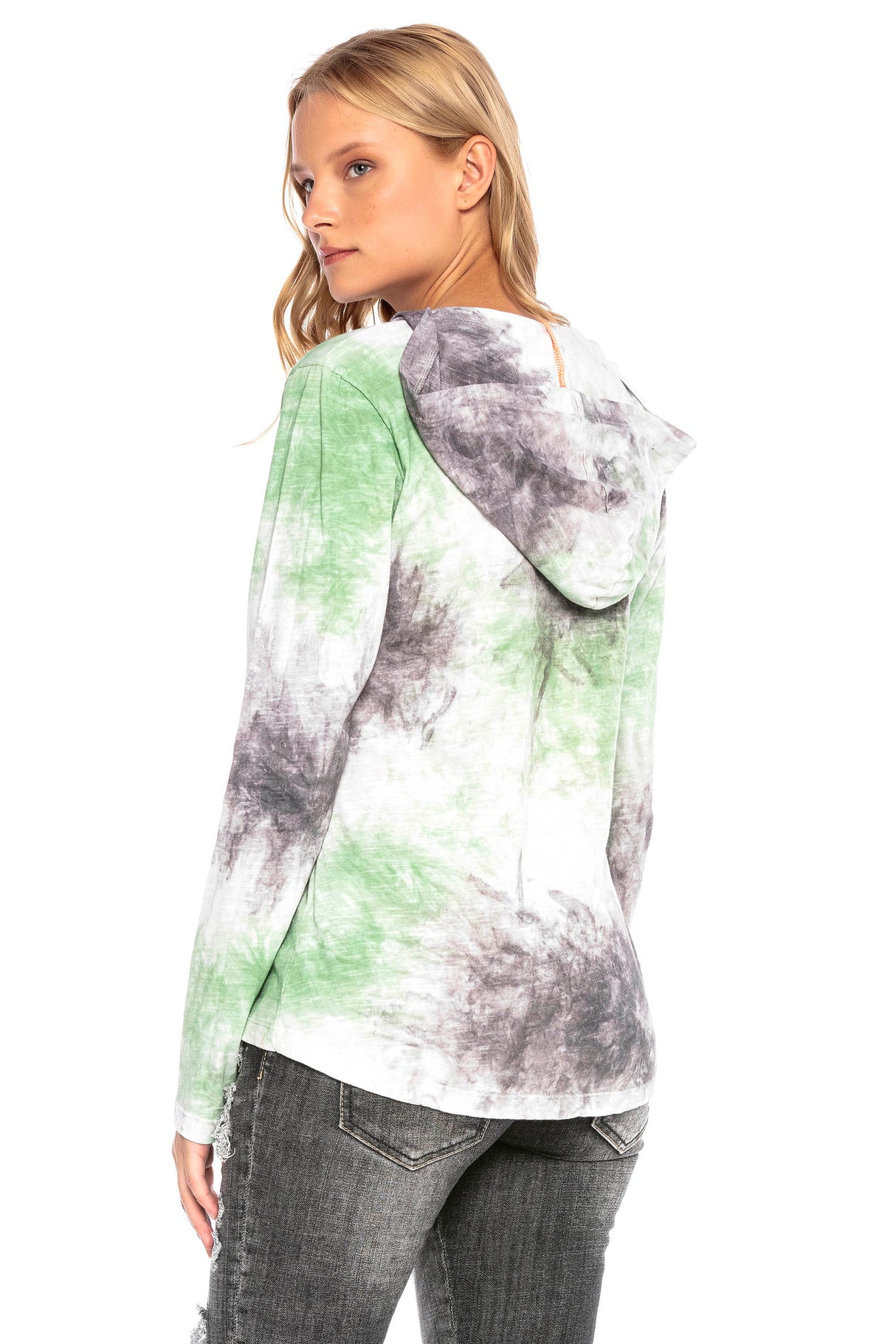 WL237 damska bluzka batikowa