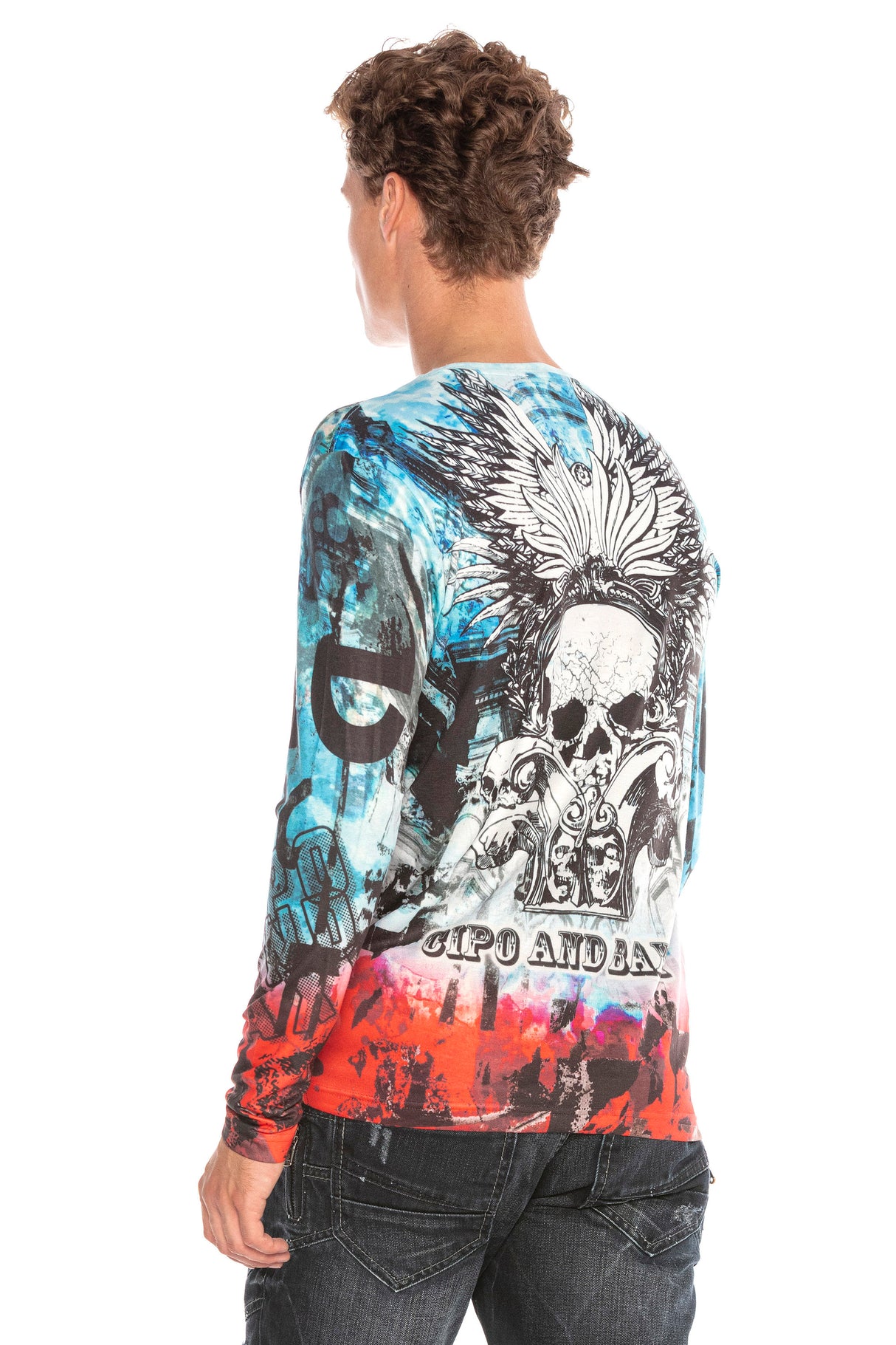 CL399 MAGLIA A MANICHE LUNGHE PER UOMO