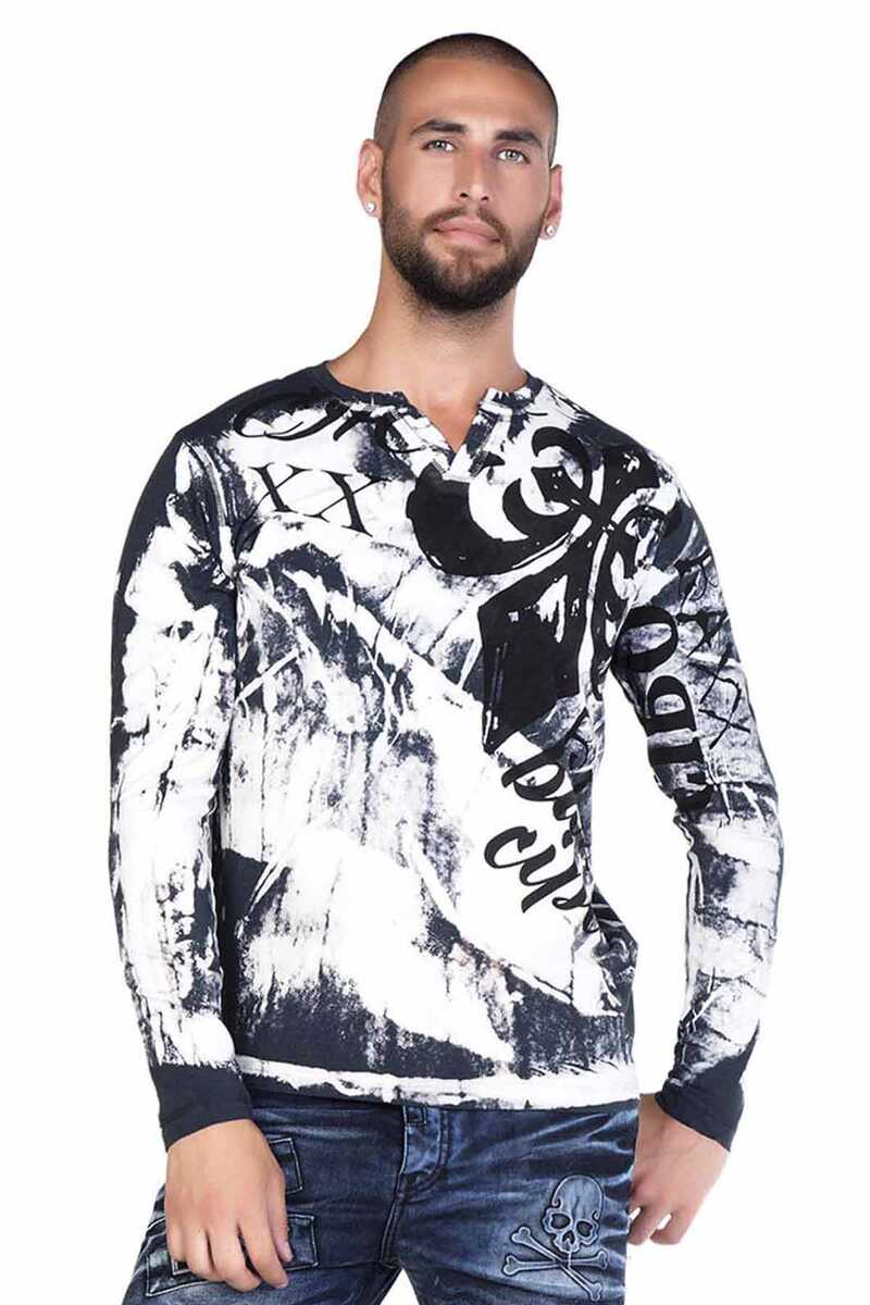 CL193 bluza męska z wzorami