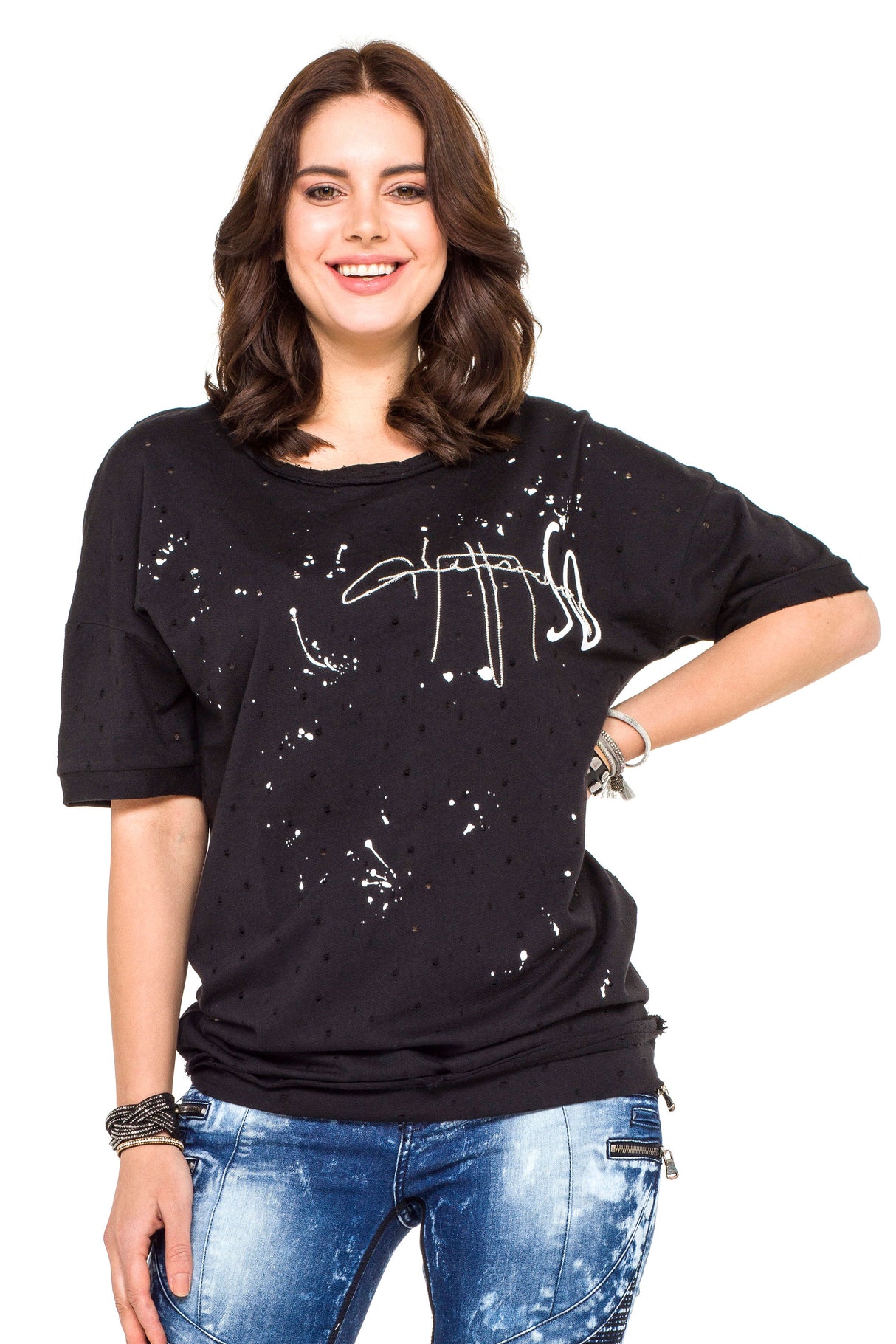 WT254 T-shirt damski