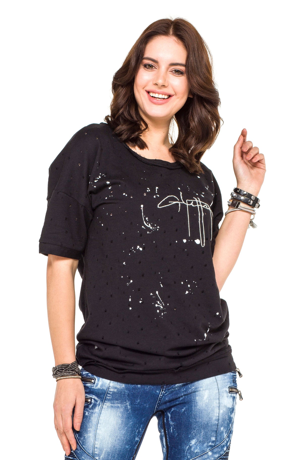 WT254 T-shirt damski