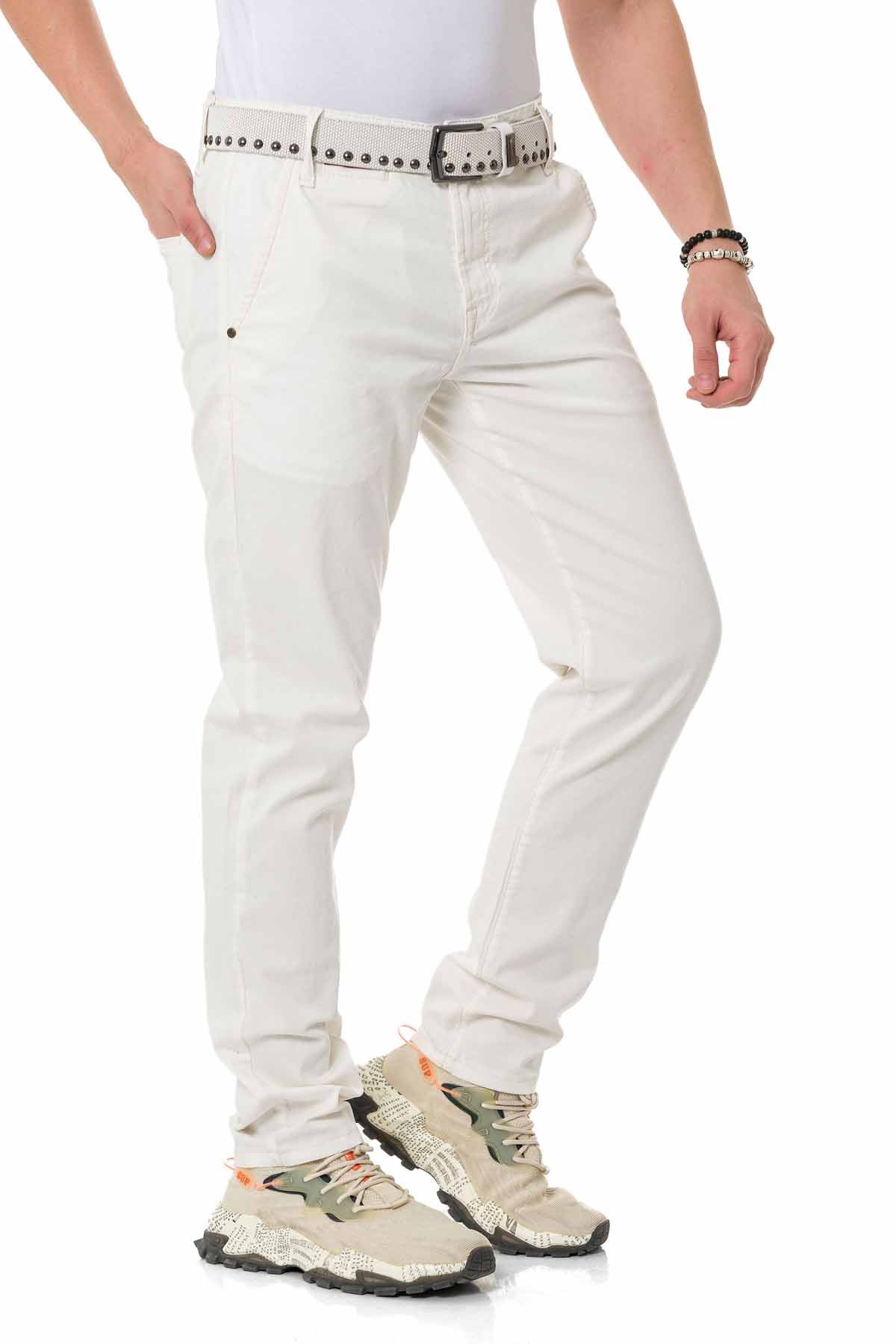 CD842 spodnie męskie chinos