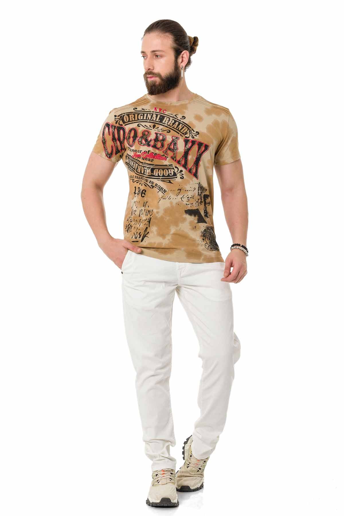 CD842 spodnie męskie chinos