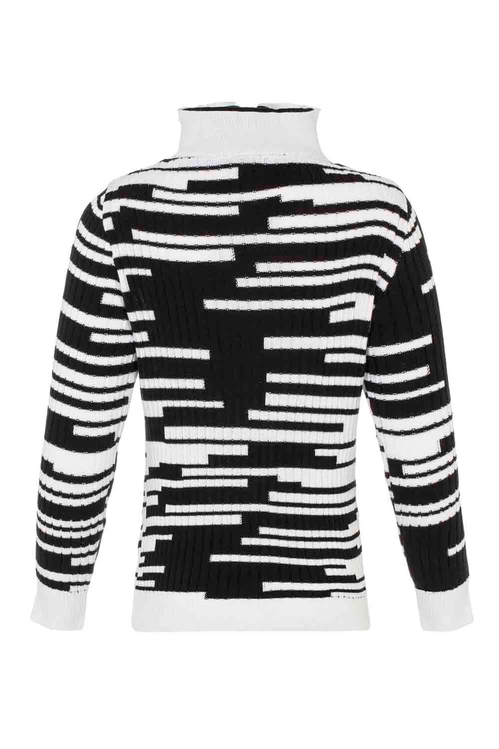 BP105 Kinderpullover mit Hochkragen & Schnallen – Warm & stylisch für kalte Wintertage