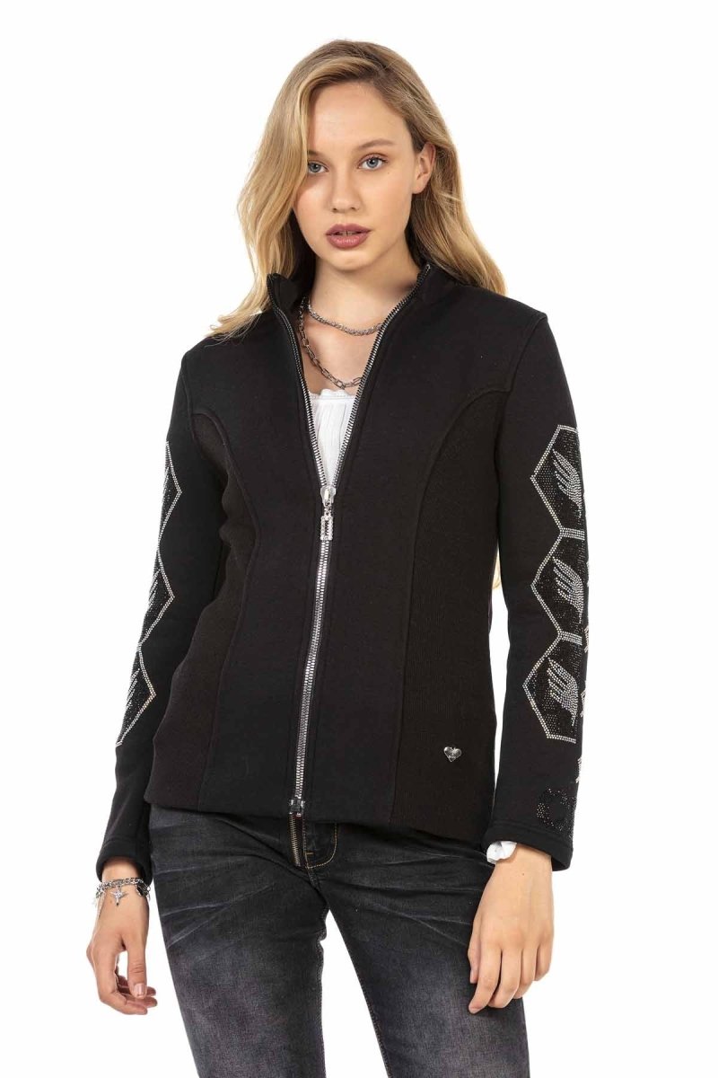 WJ197 marynarka damska z kamieniami