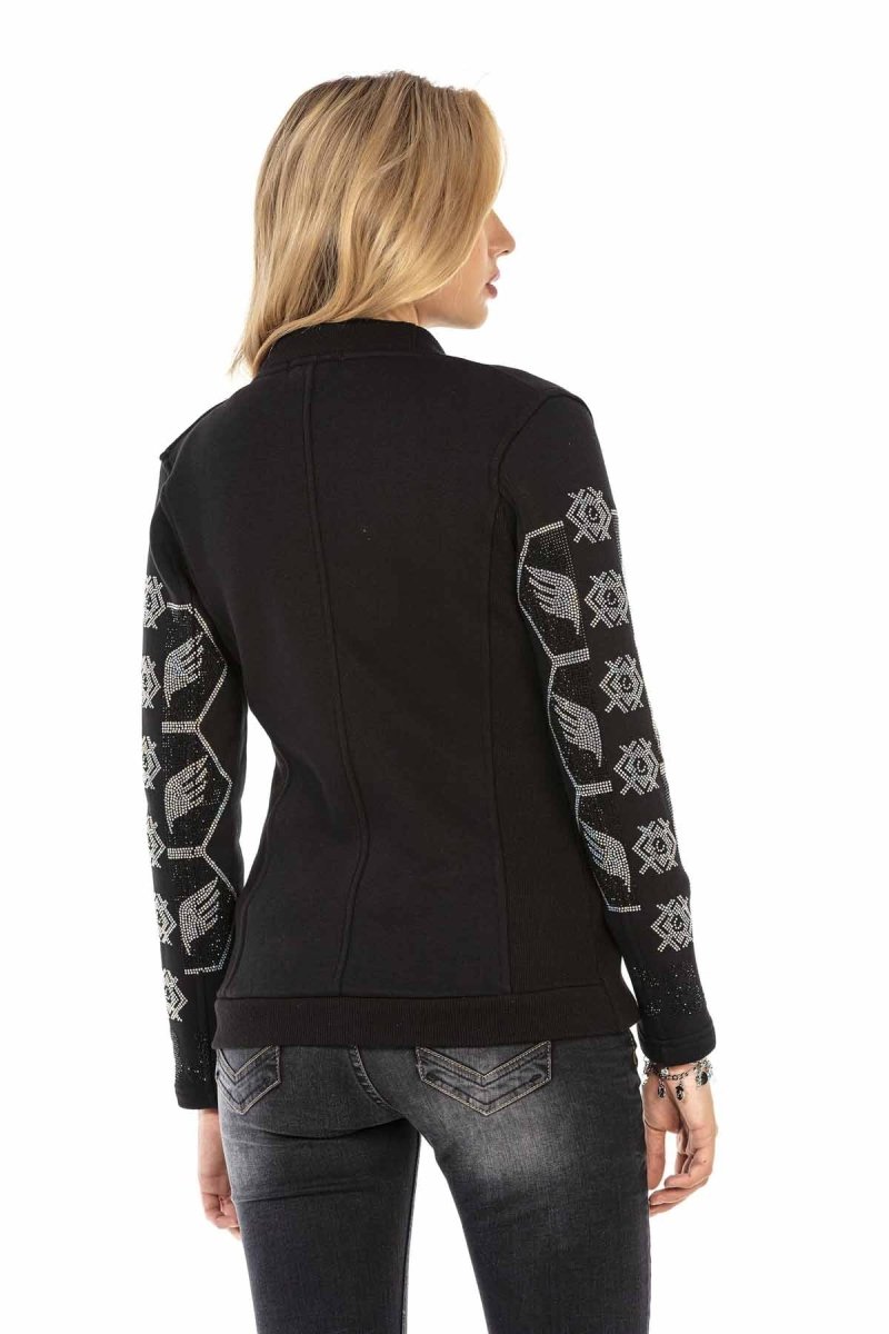 WJ197 marynarka damska z kamieniami