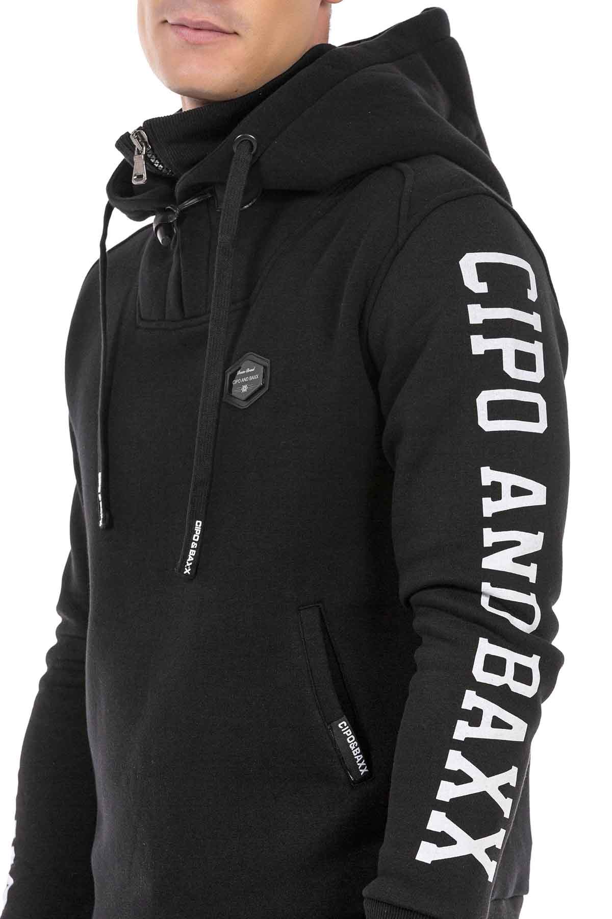 CL490 bluza męska z kołnierzem