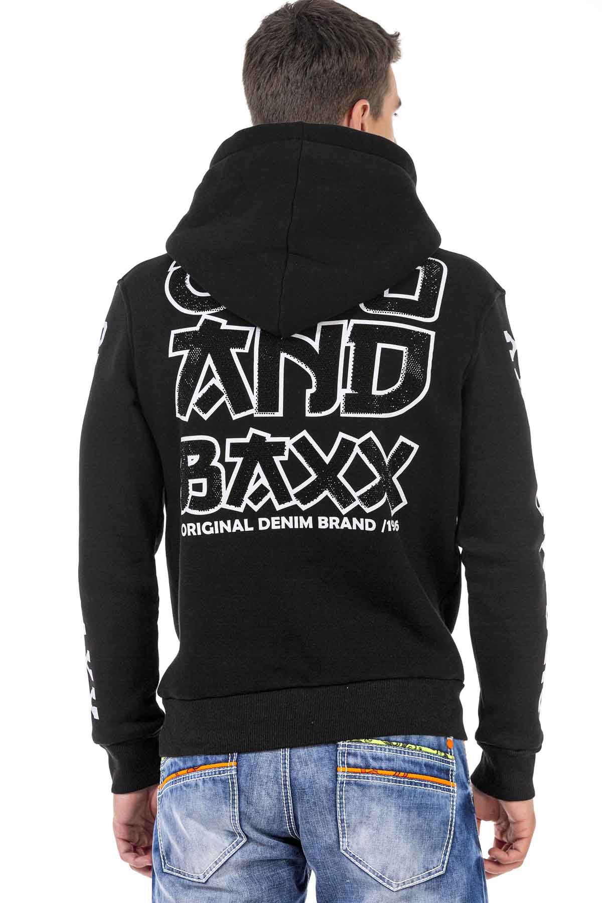 CL490 bluza męska z kołnierzem