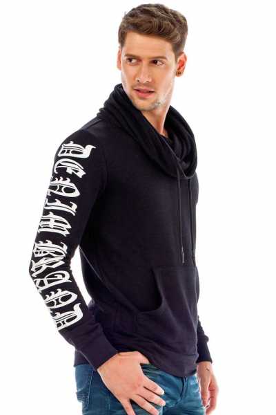 Sweat-shirt Men Cl304 avec un col de châle