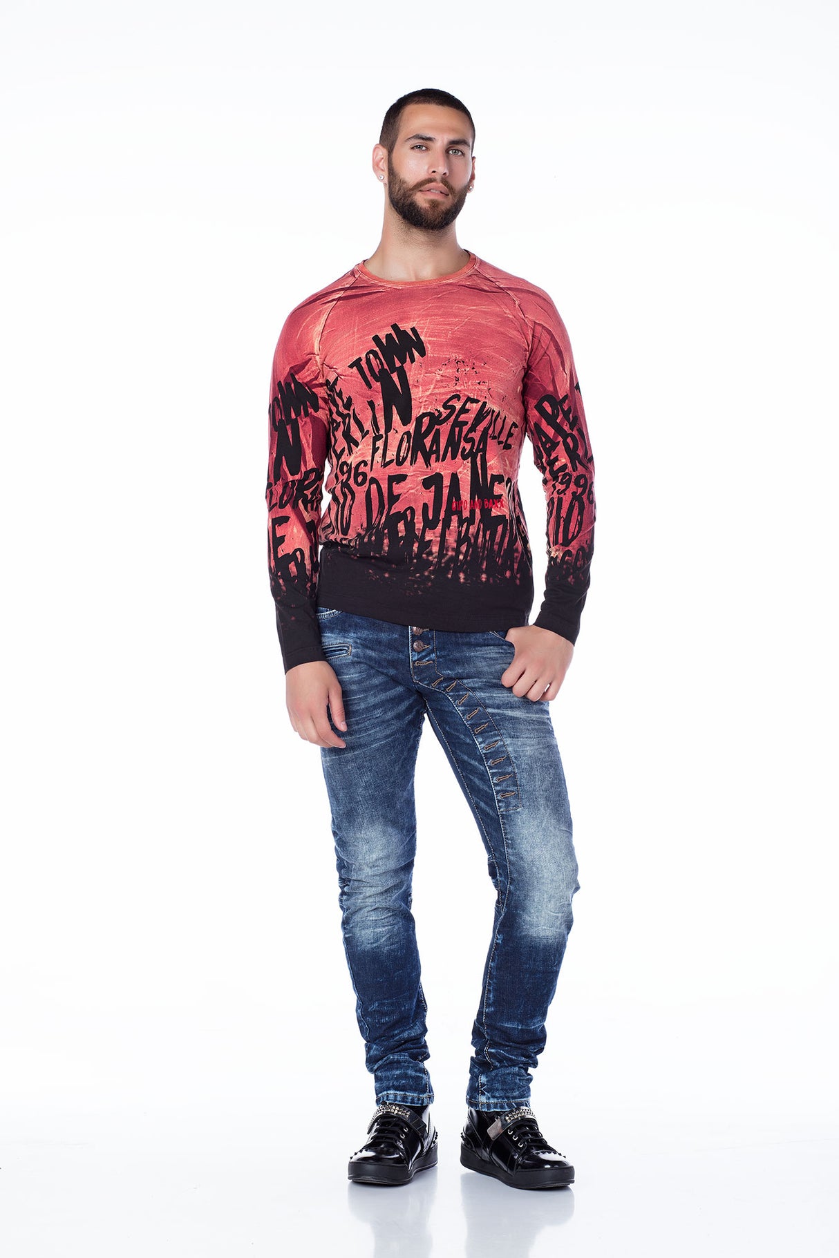 CL202 bluza męska batikowa