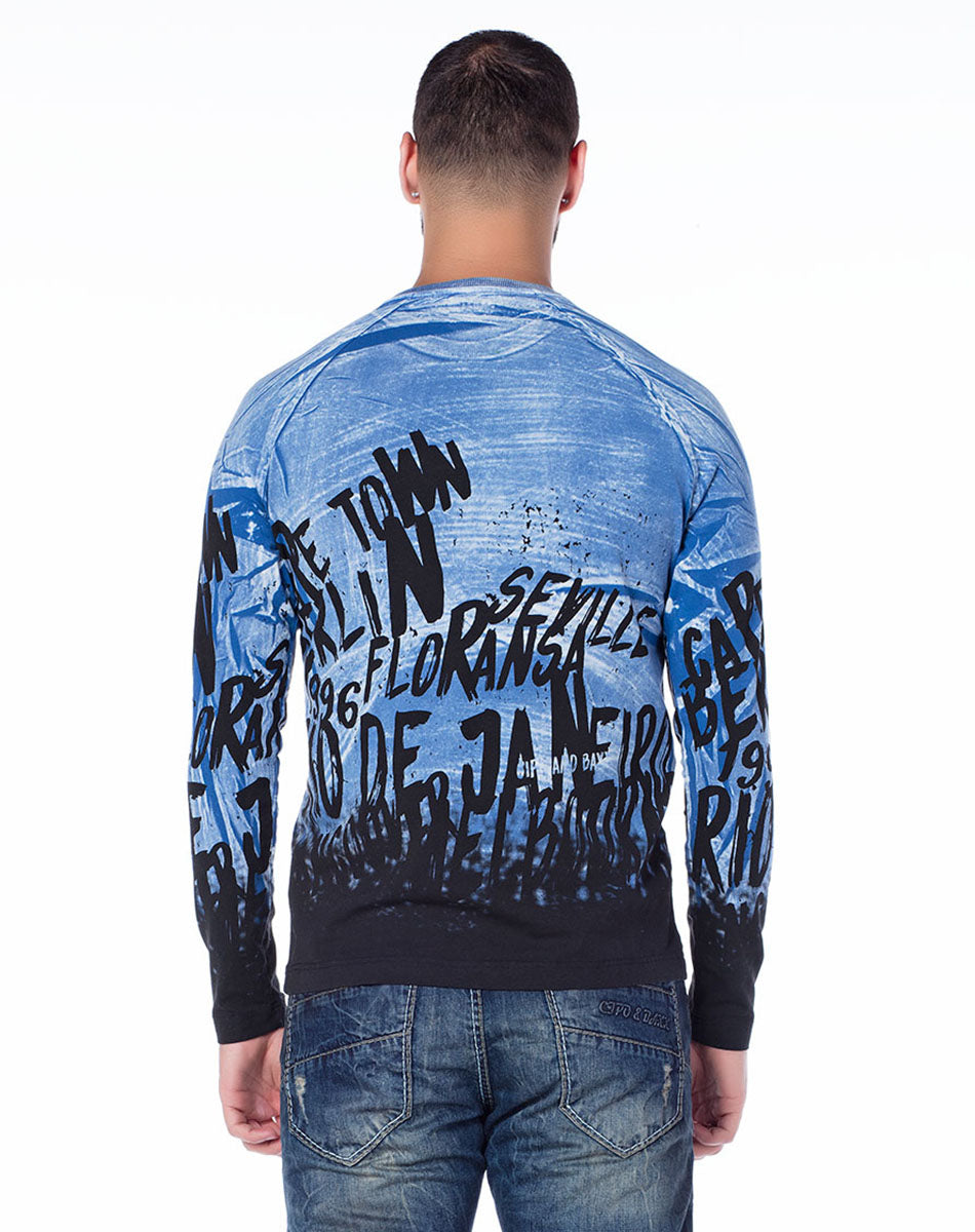 CL202 bluza męska batikowa