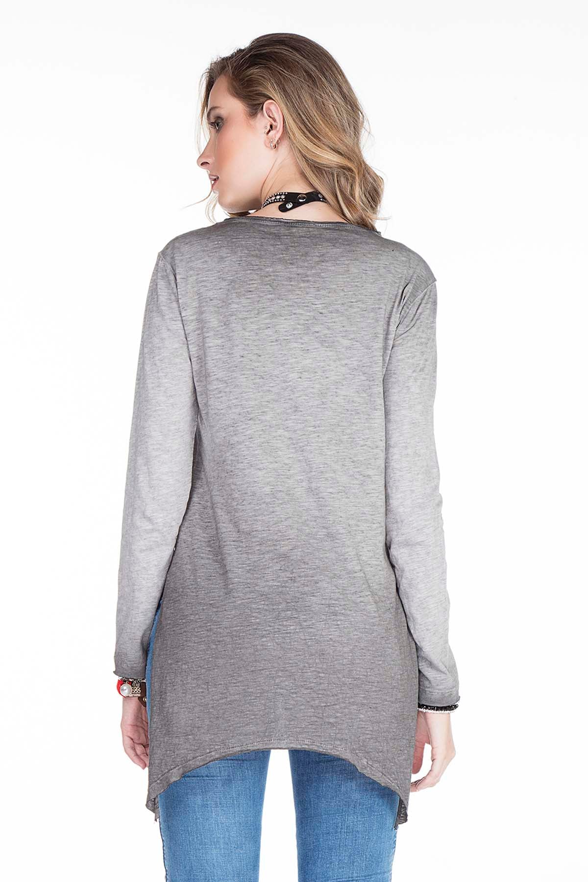 WL170 bluzka damska z kamieniami