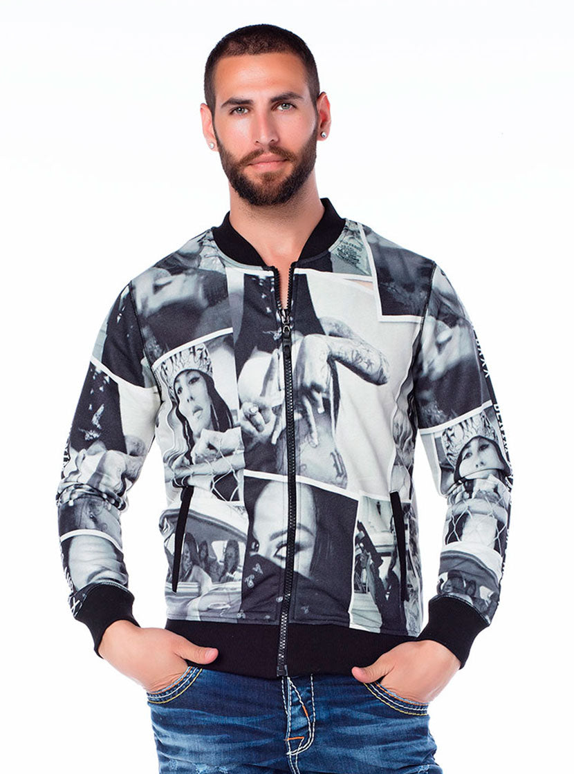 CL165 bluza męska dresowa