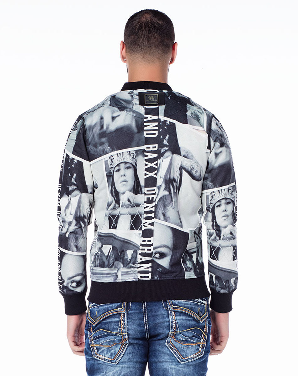 CL165 bluza męska dresowa