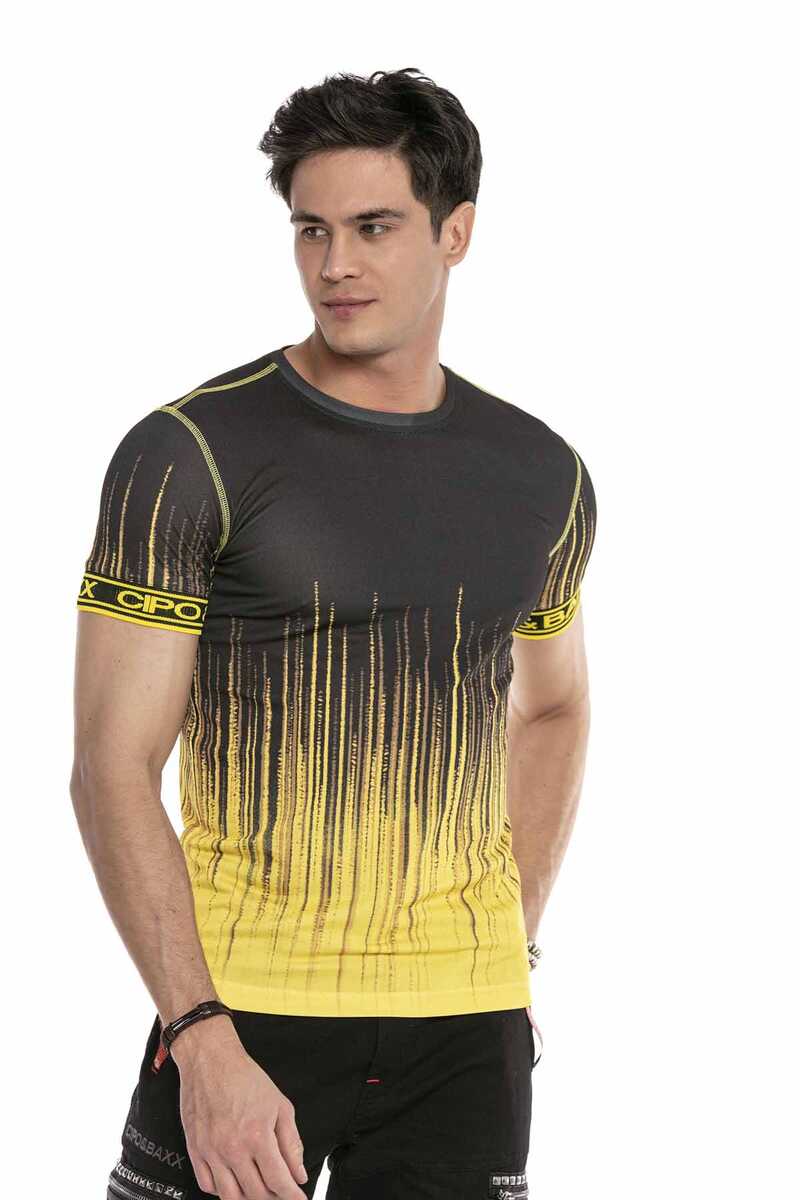 CT630 t-shirt męski wzorzysty