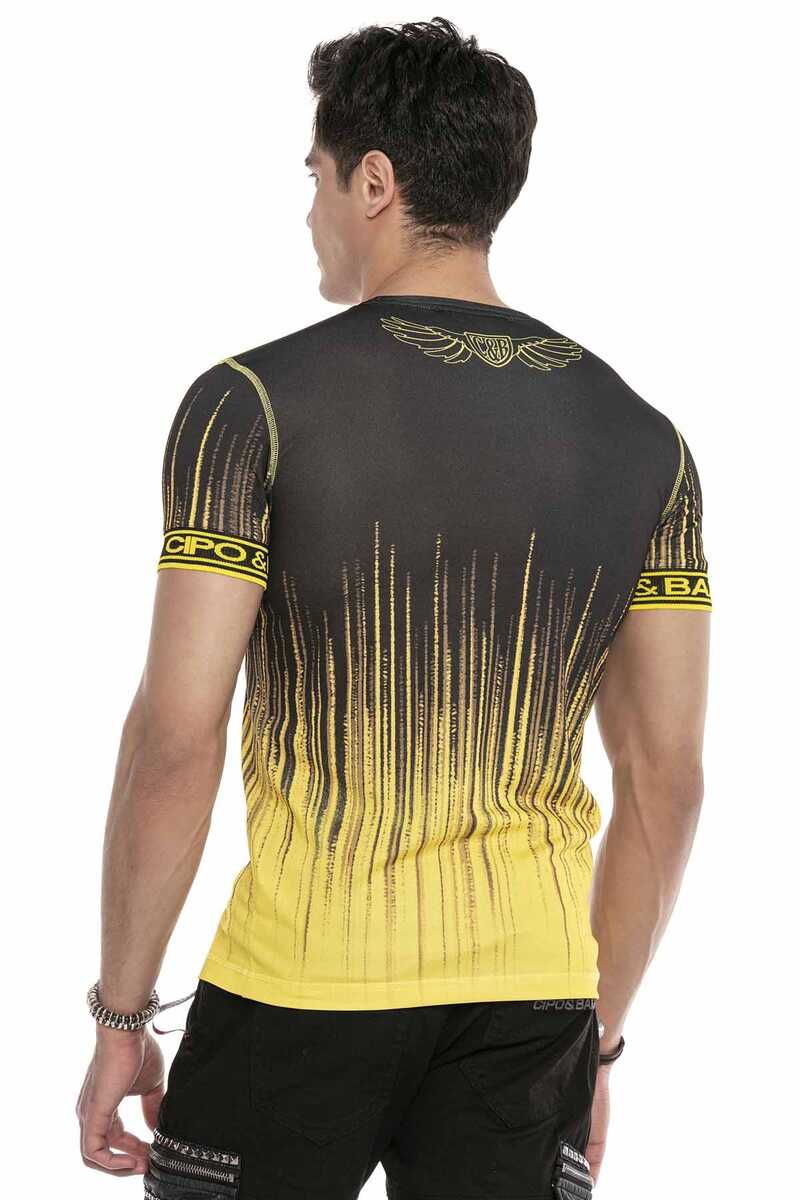 CT630 t-shirt męski wzorzysty